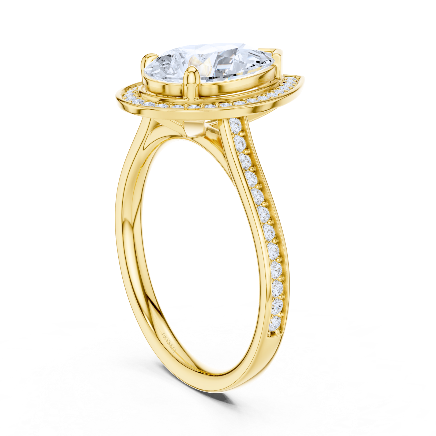 The Seraphina Halo Ring