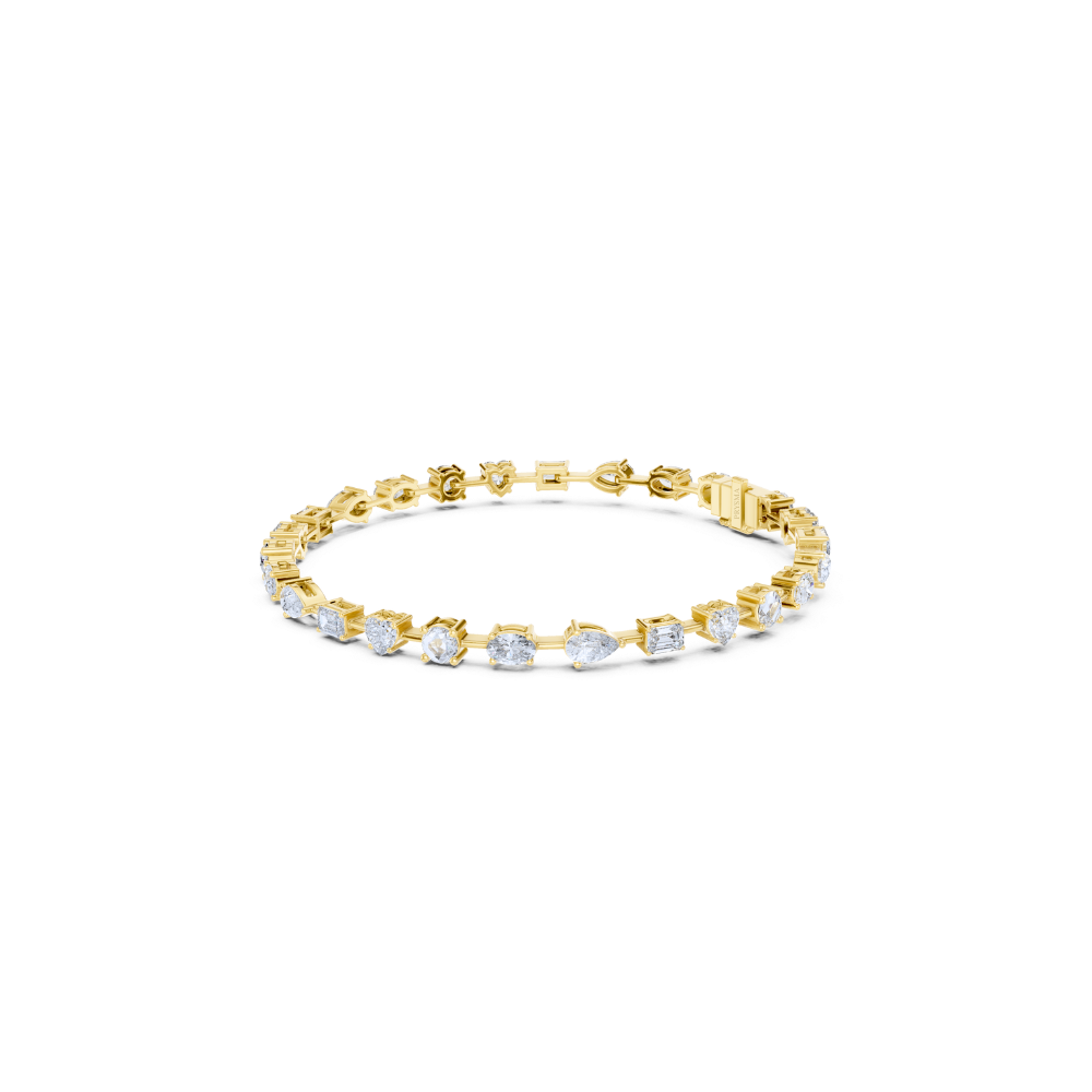 Crown Radiance Diamond Bracelet