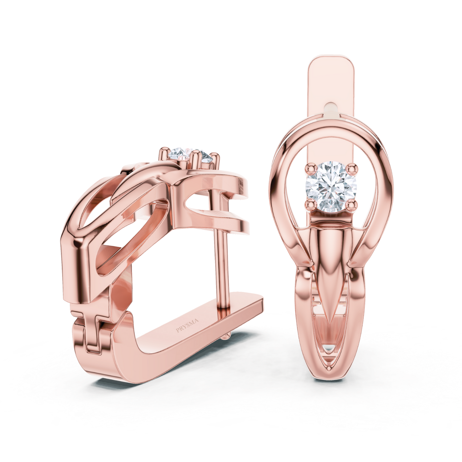 Timeless Solitaire Drop Earrings