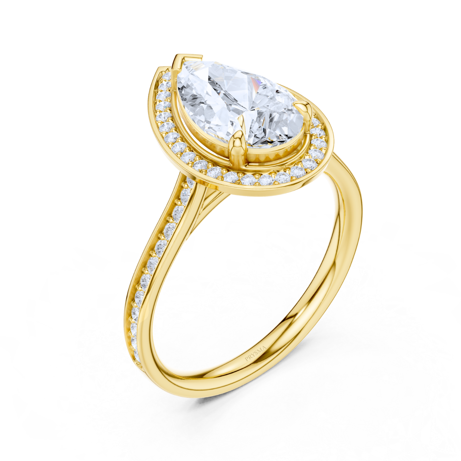 The Seraphina Halo Ring