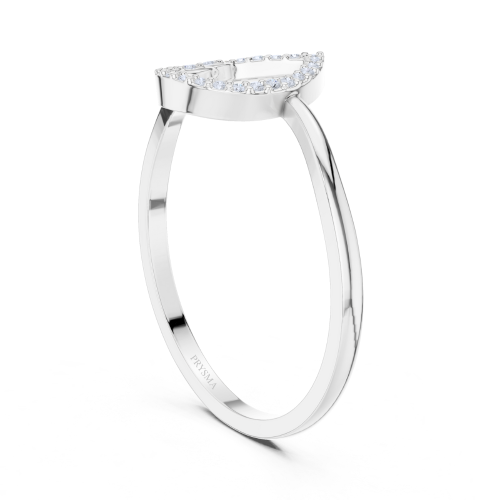 Dewdrop Elegance Diamond Ring