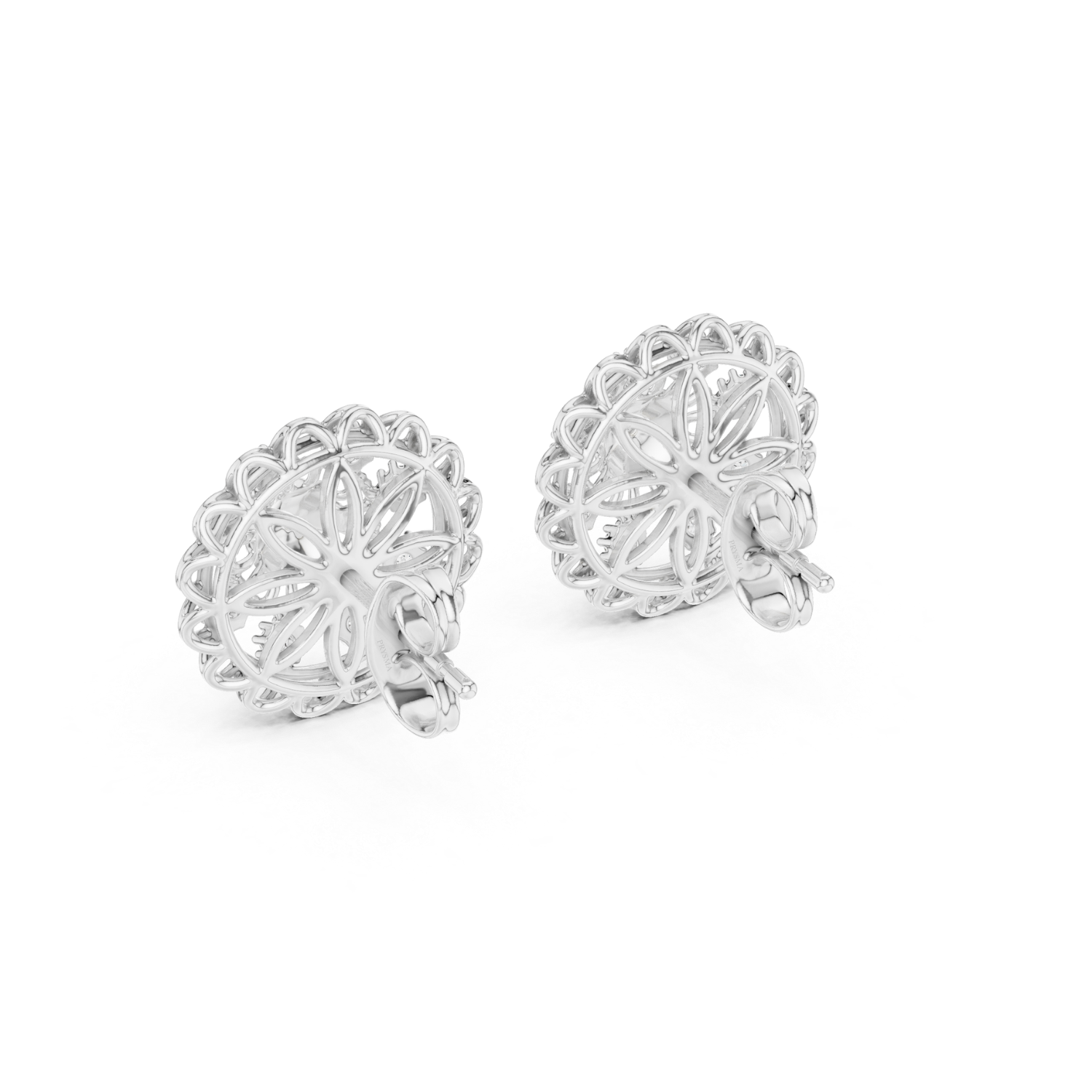 Floral Radiance Stud Earrings