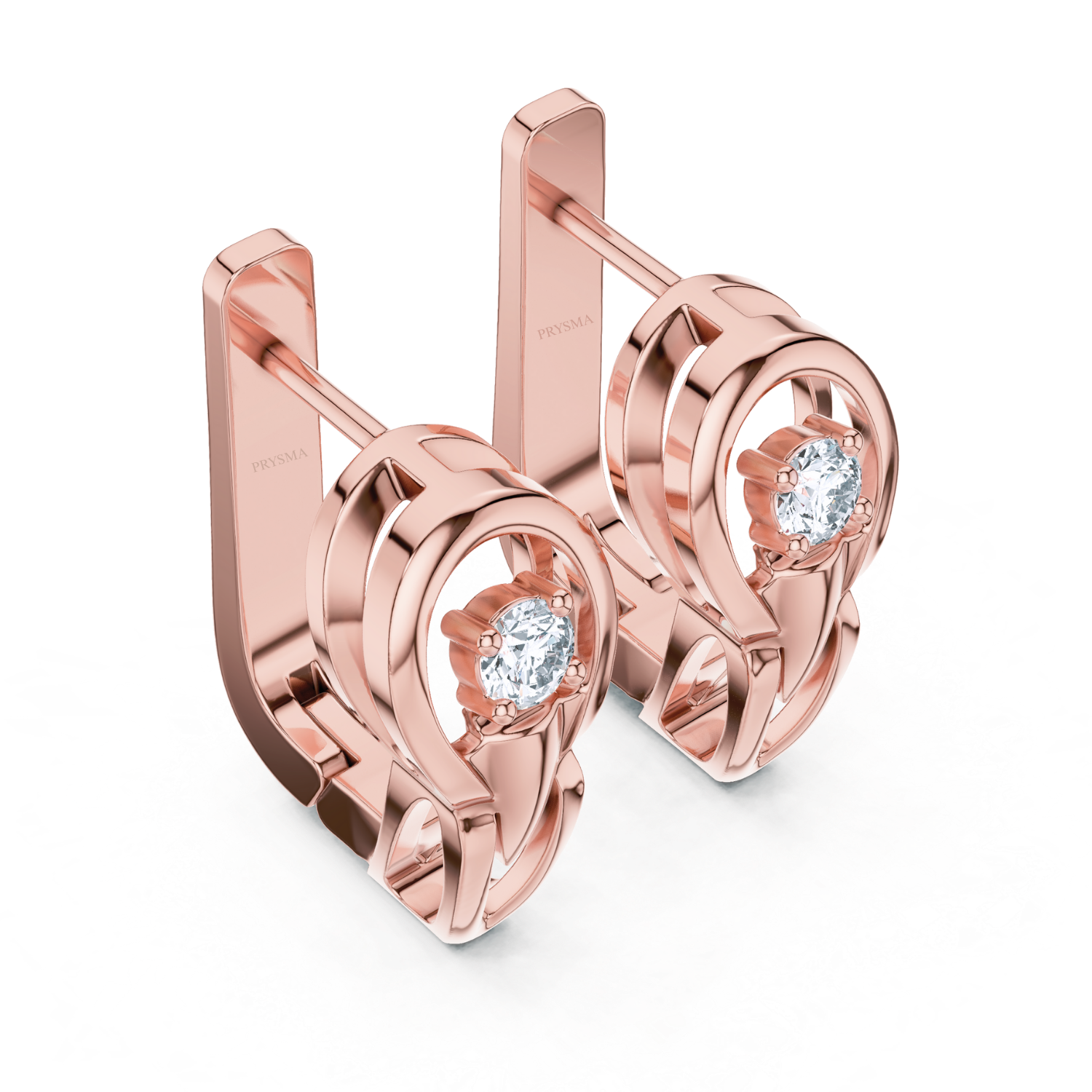 Timeless Solitaire Drop Earrings