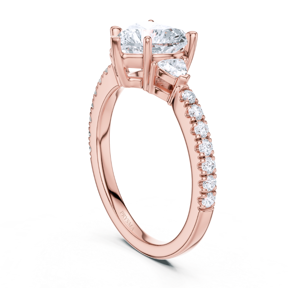 Enchanting Heart Serenade Ring