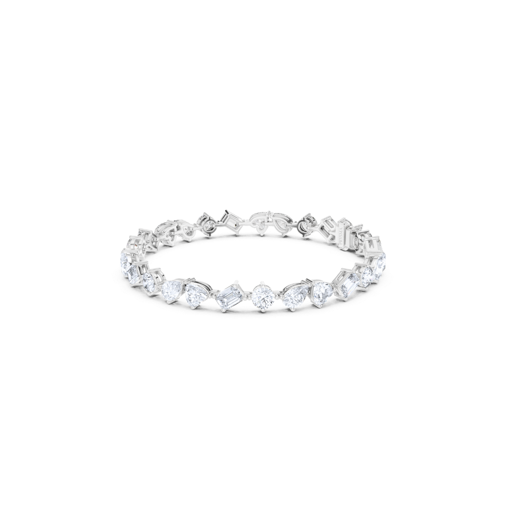 Celestia Mixed-Cut Diamond Bracelet