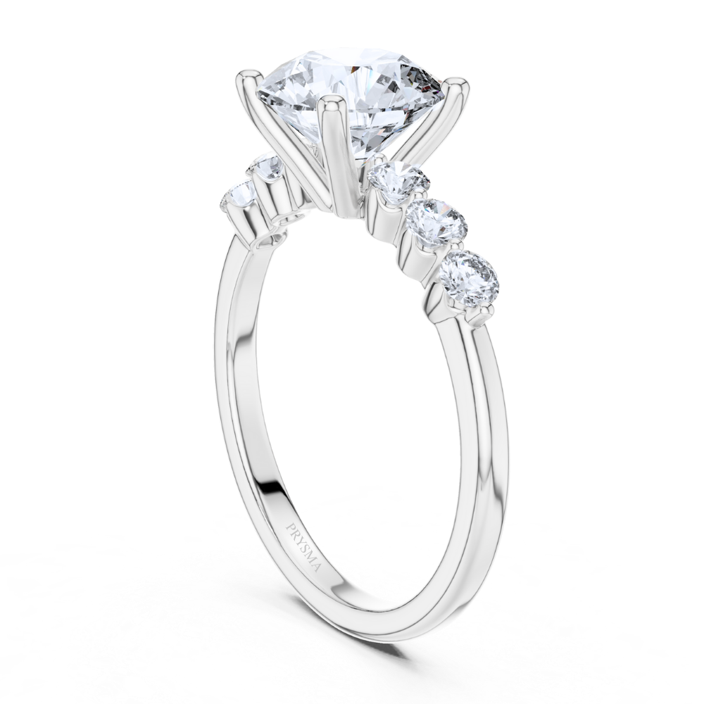 Radiant Harmony Solitaire Ring