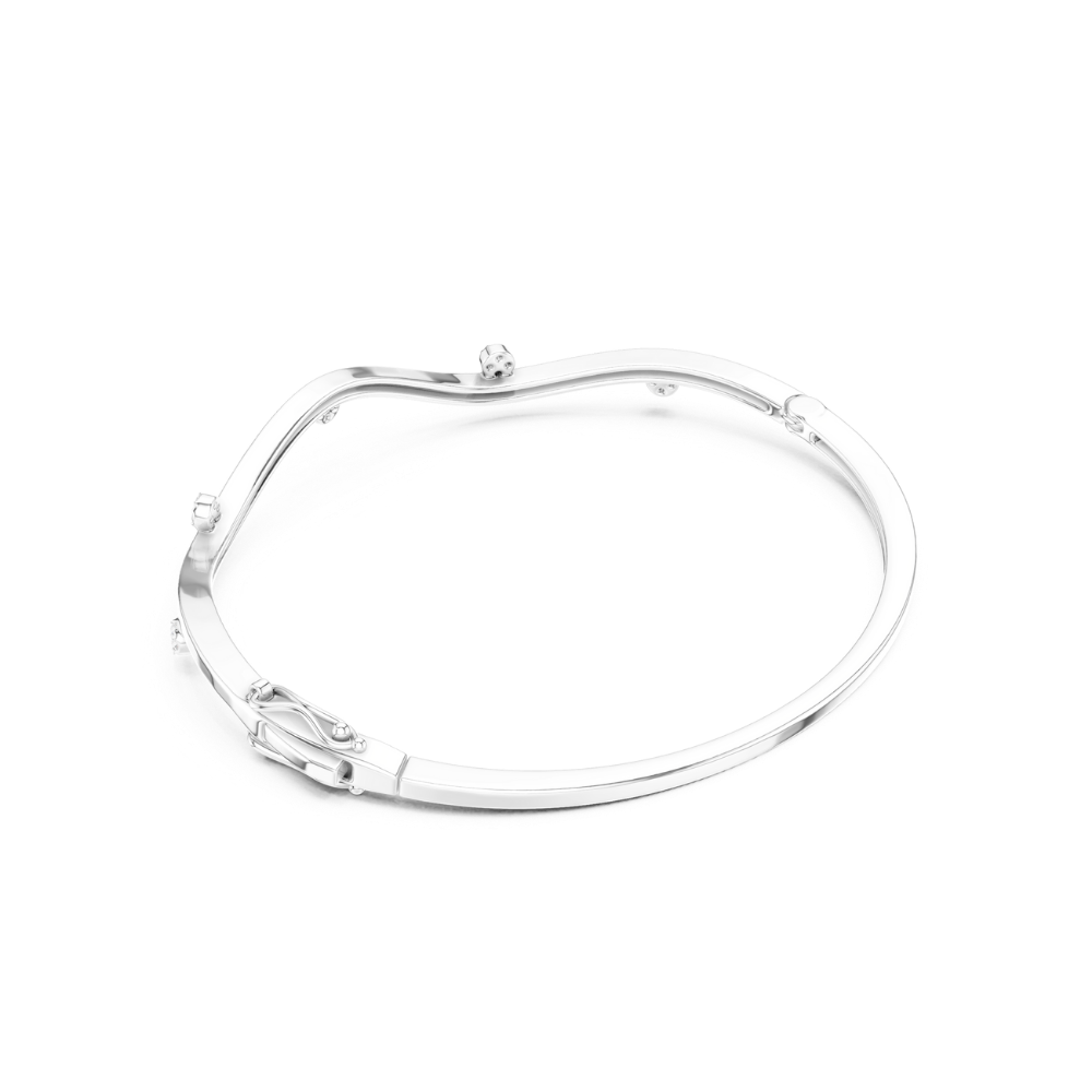 Ondessa Diamond Wave Bracelet