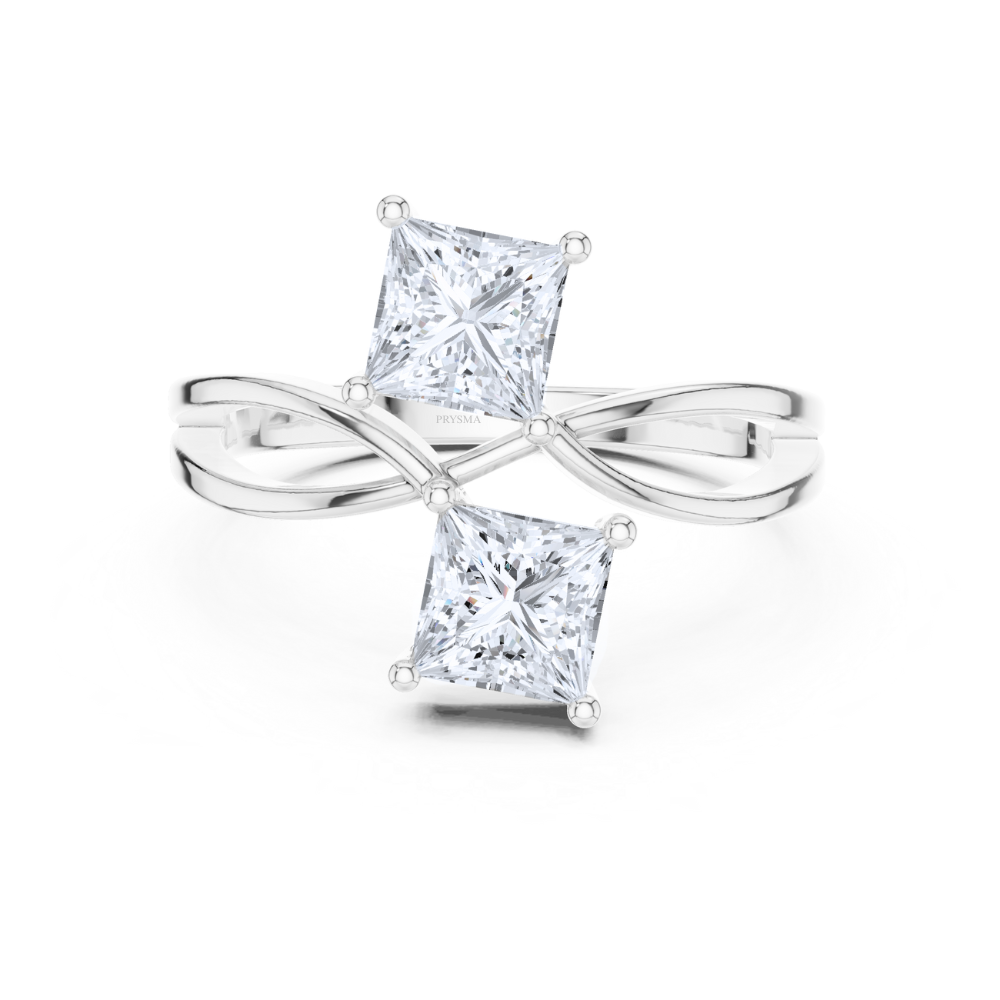 Twin Princess Harmony Ring