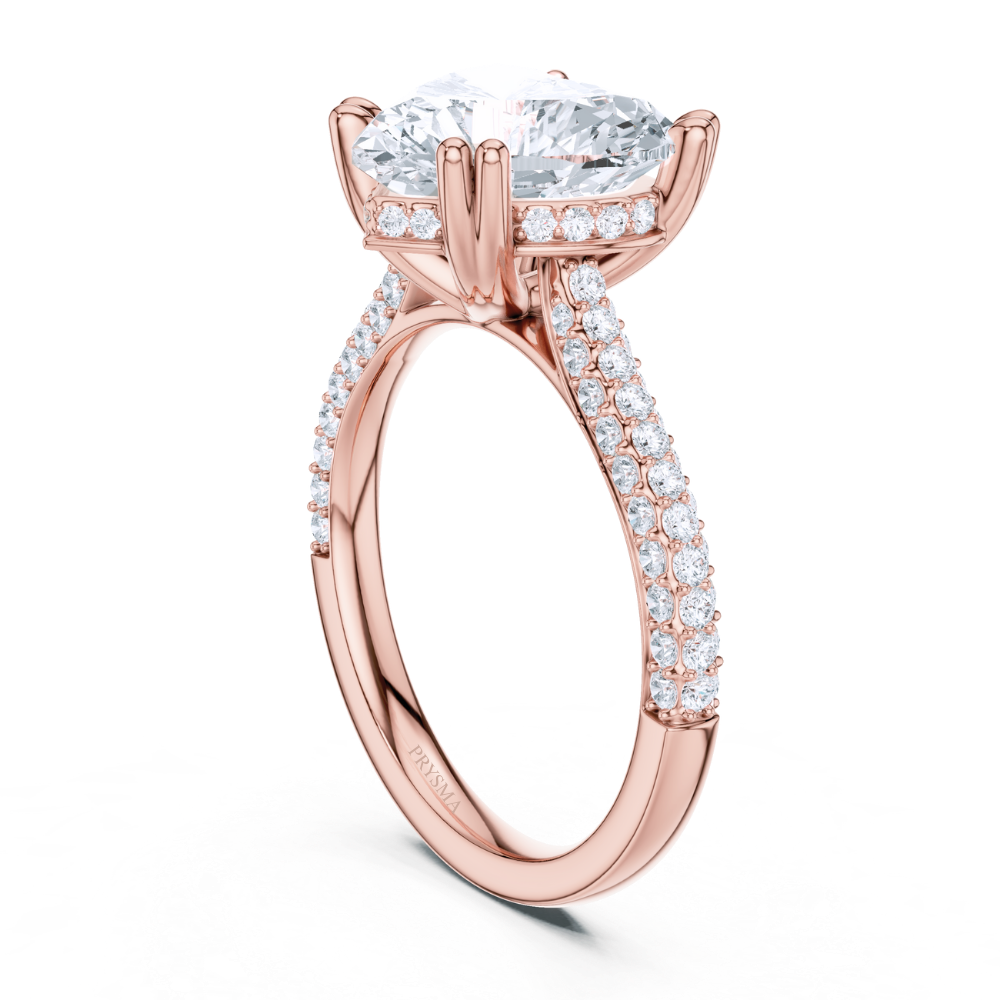 Amour Pavé Heart Ring