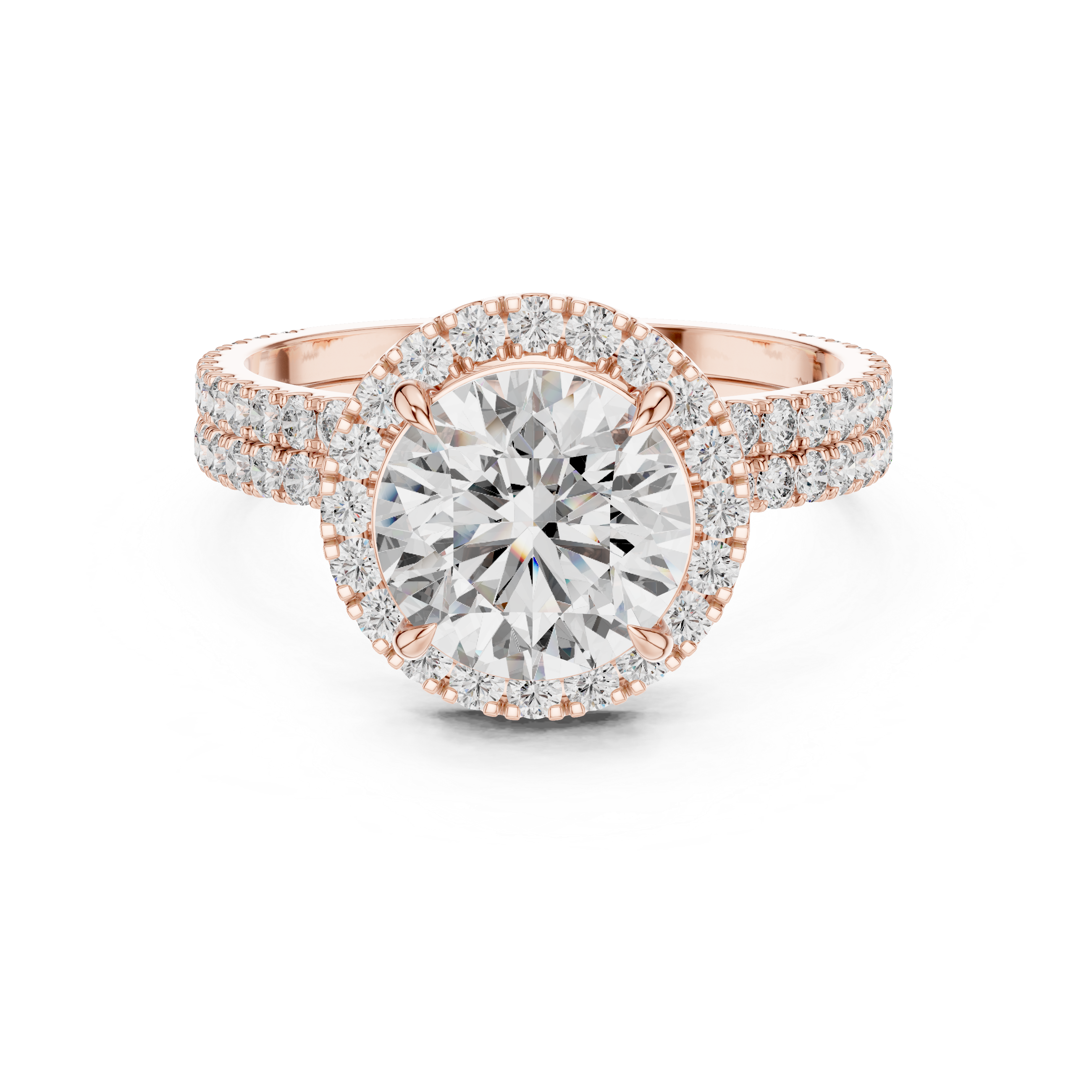 Regalia Halo Lab Diamond Ring
