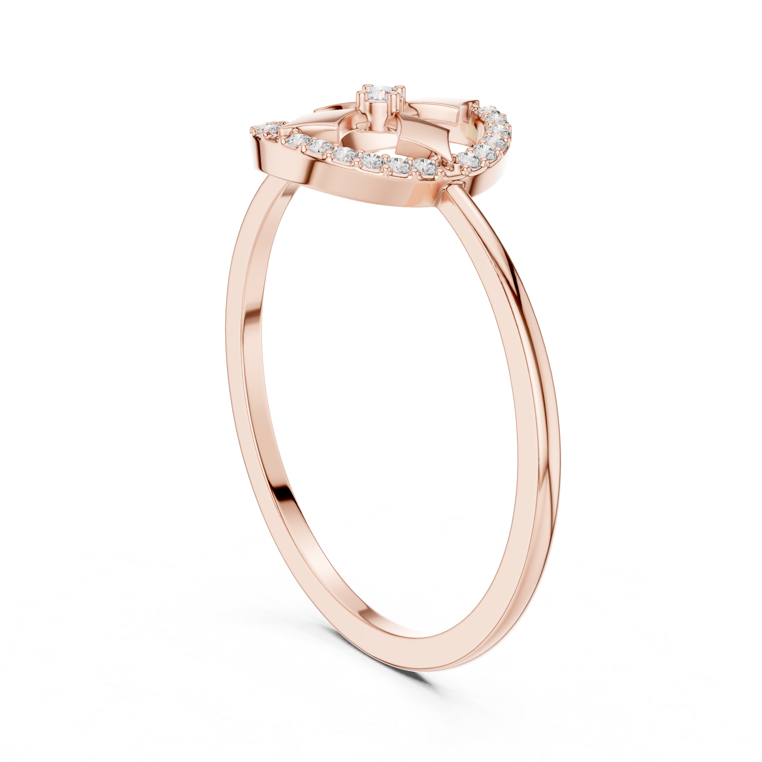 Celestial Radiance Diamond Ring