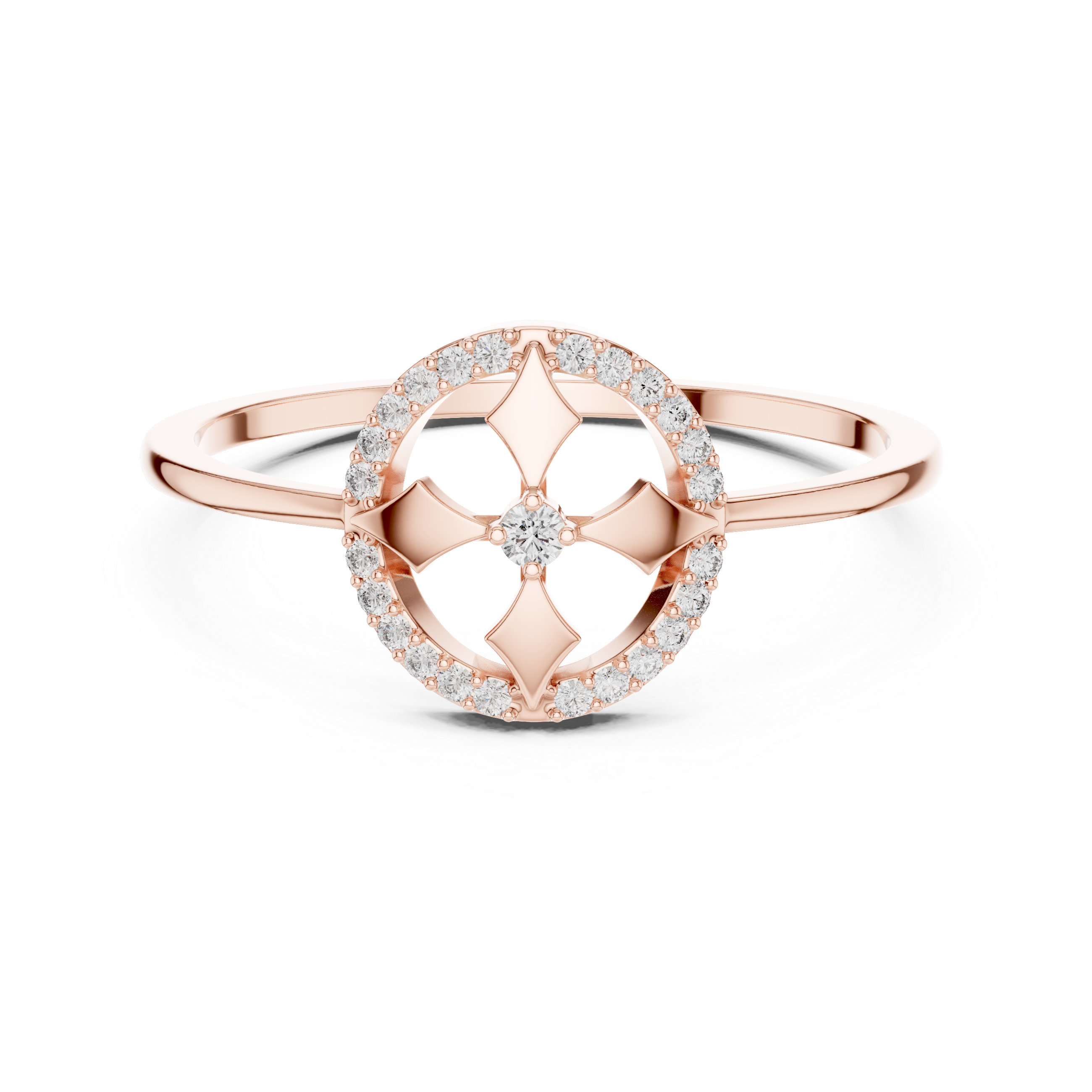 Celestial Radiance Diamond Ring