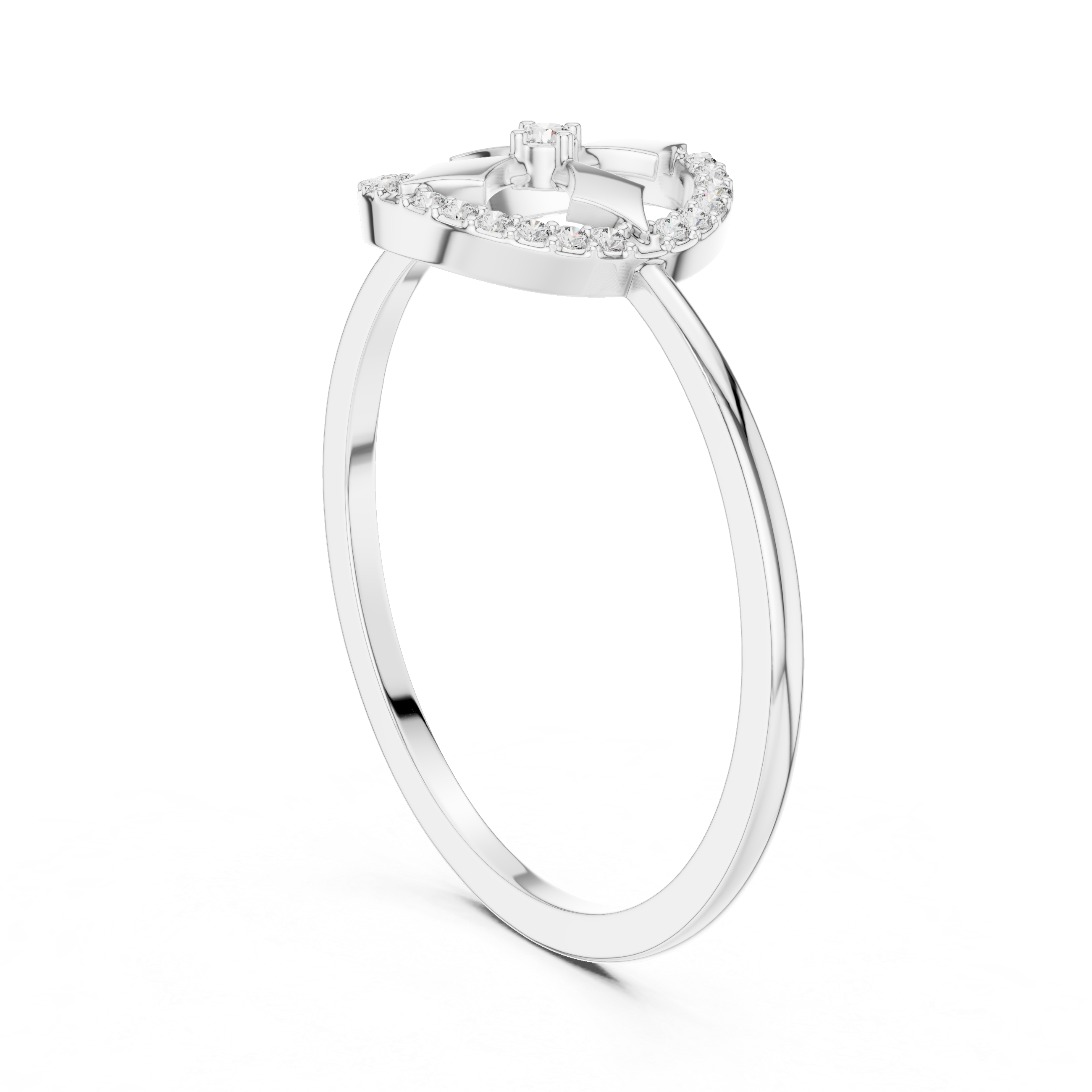 Celestial Radiance Diamond Ring