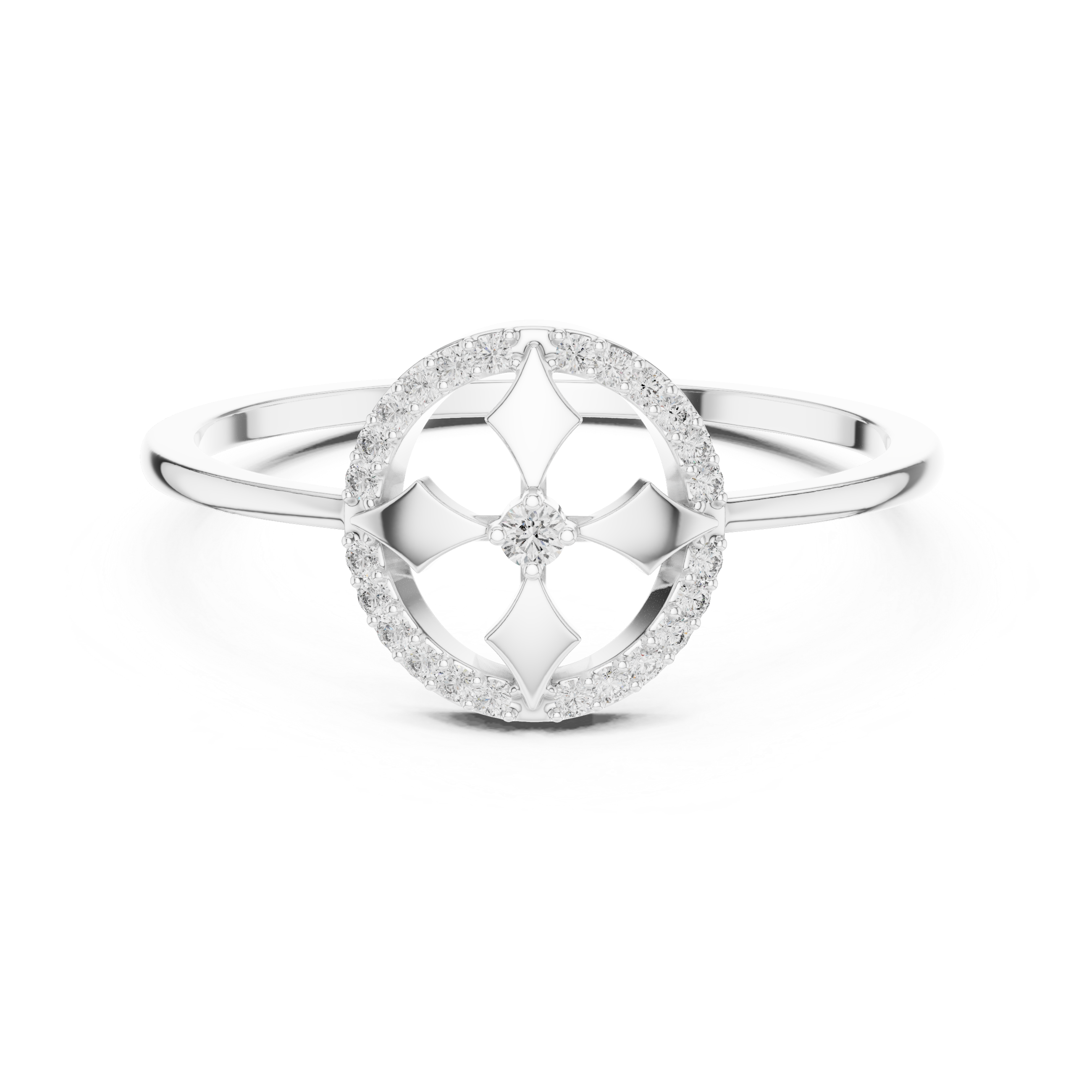 Celestial Radiance Diamond Ring