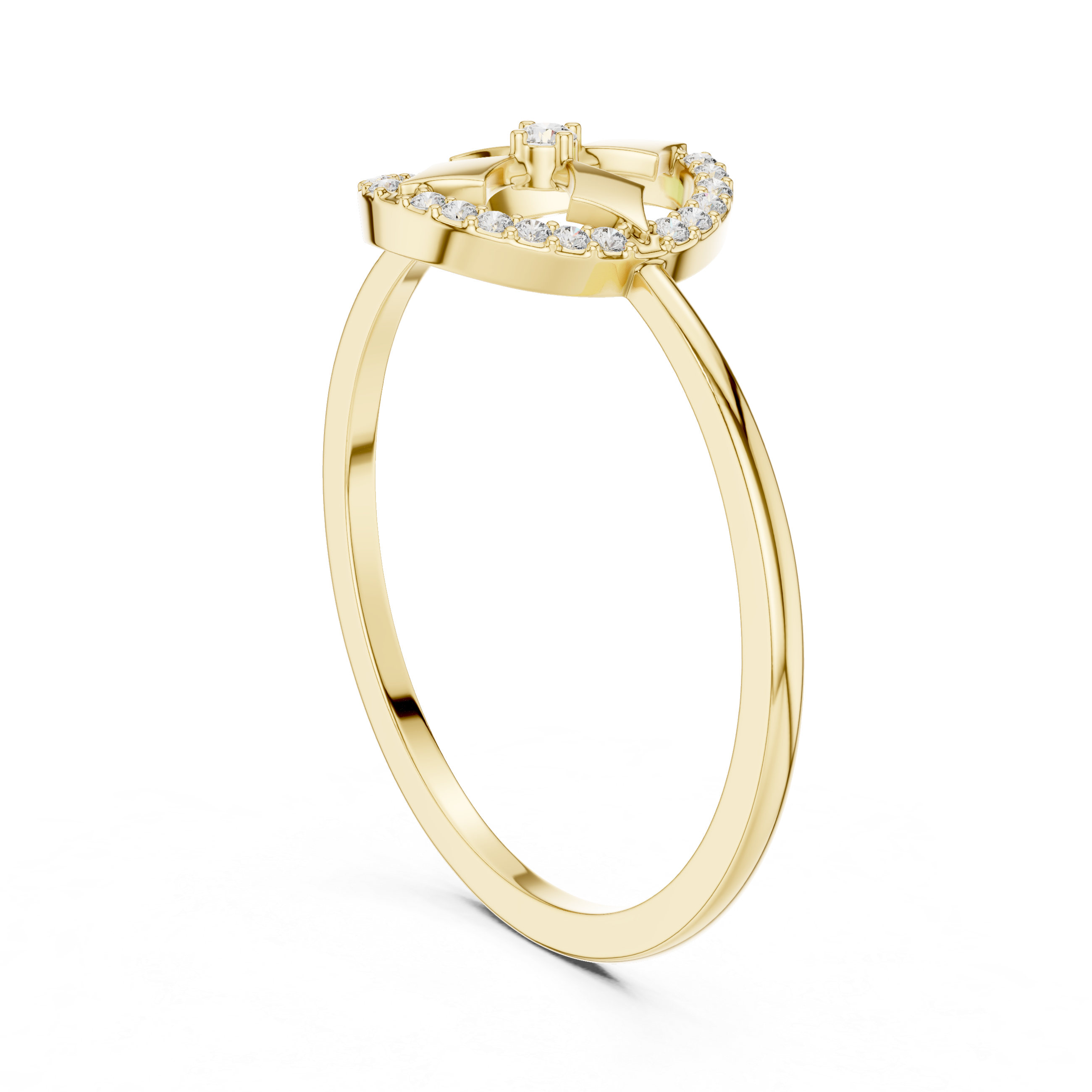 Celestial Radiance Diamond Ring