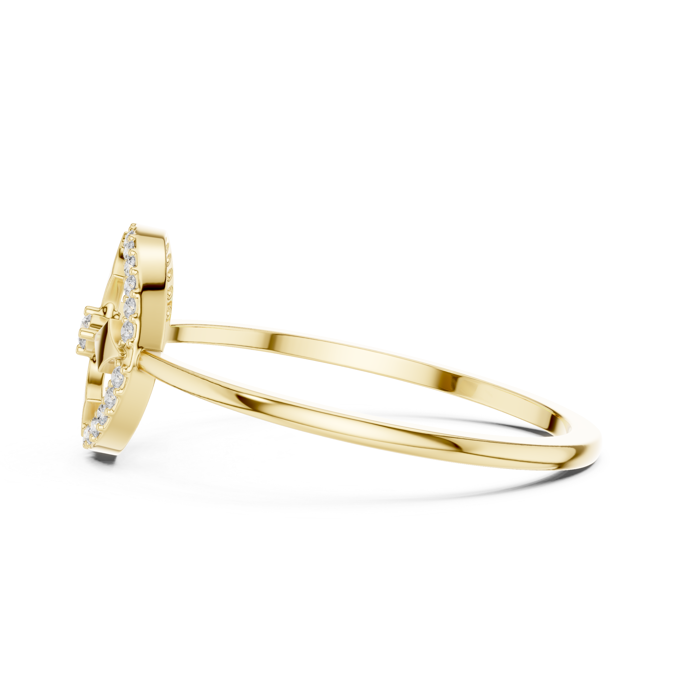 Celestial Radiance Diamond Ring