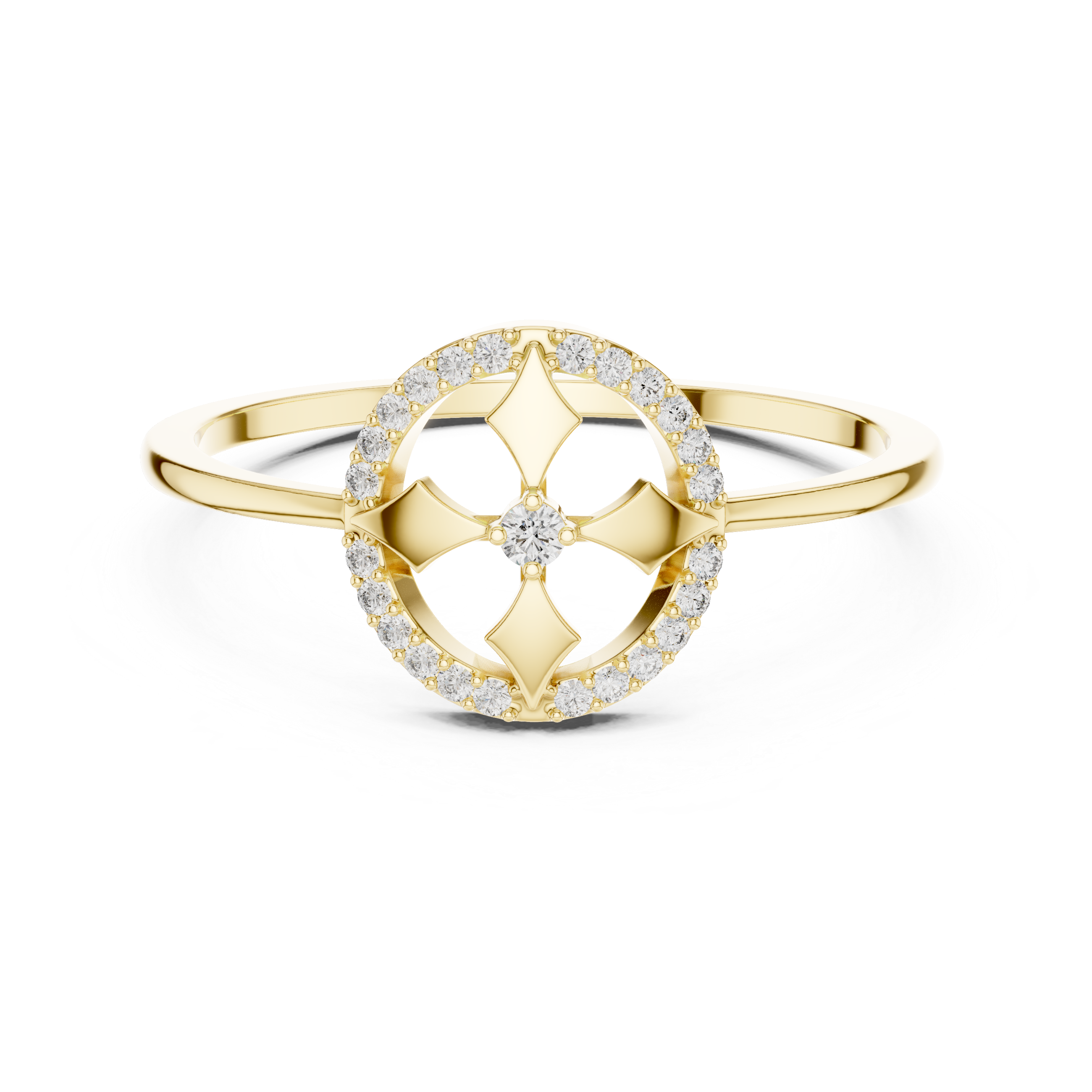 Celestial Radiance Diamond Ring