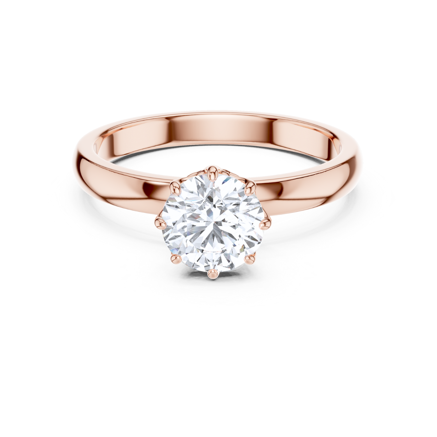 Radiance Solitaire Diamond Ring