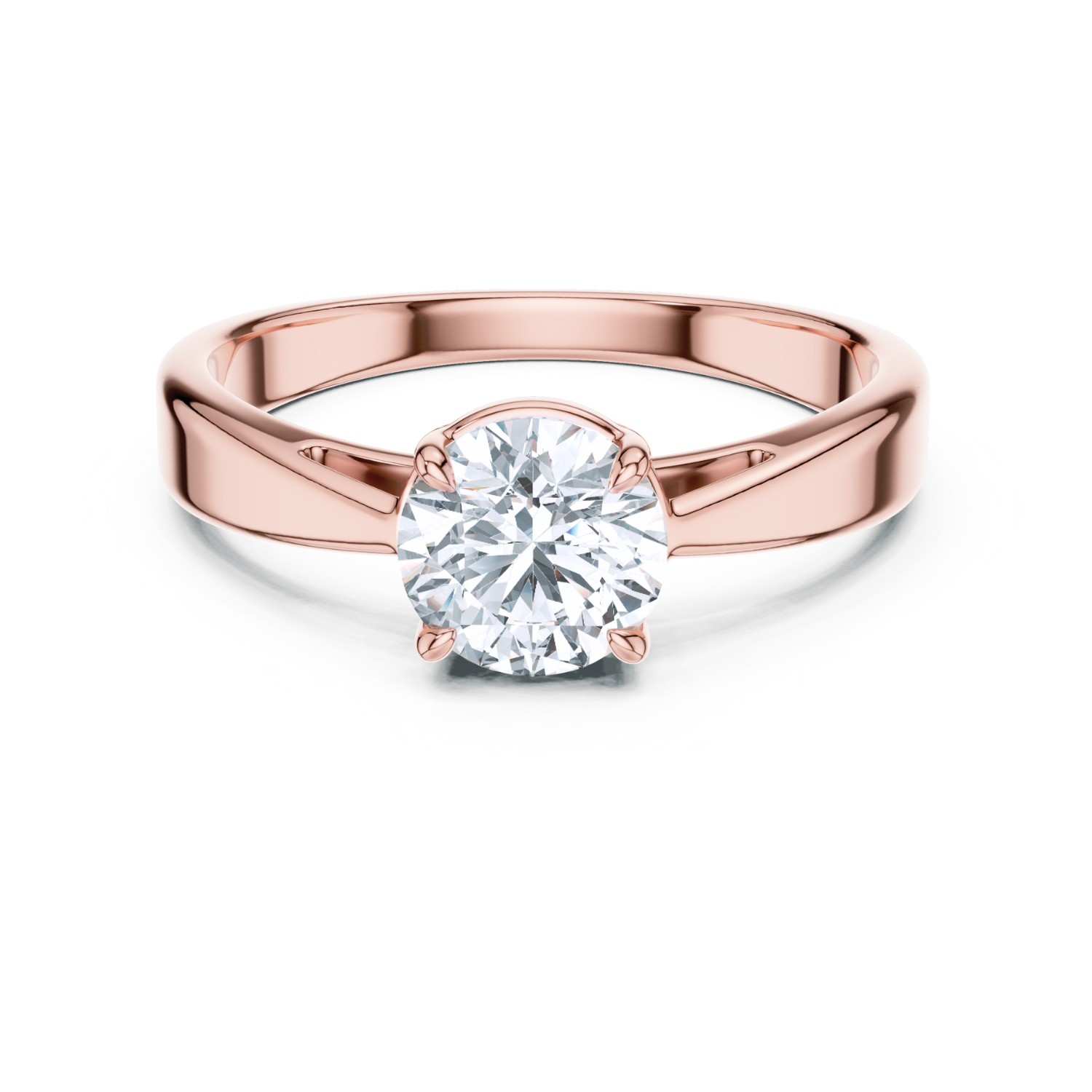 Elegant Solitaire Diamond Ring