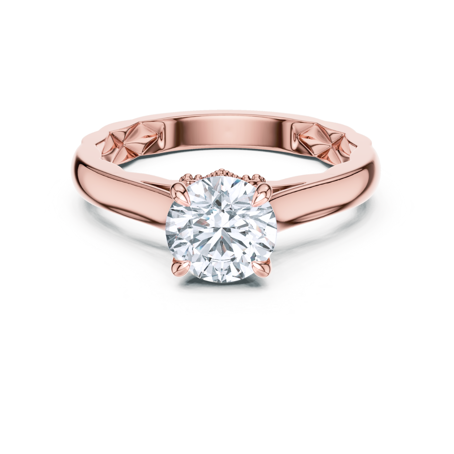 Vintage-Inspired Solitaire Ring