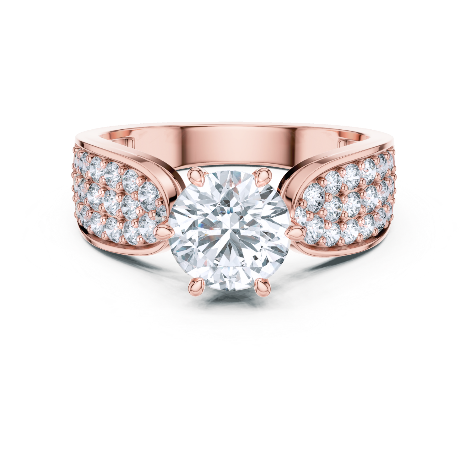 Pave Diamond Ring