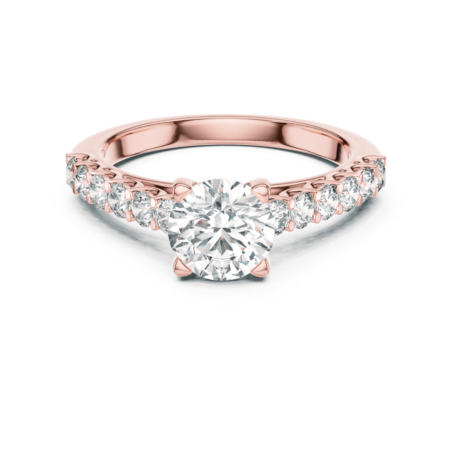 Classic Pave Diamond Ring
