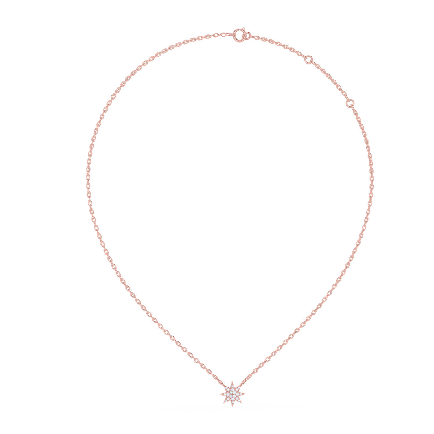 North Star Diamond Pendant