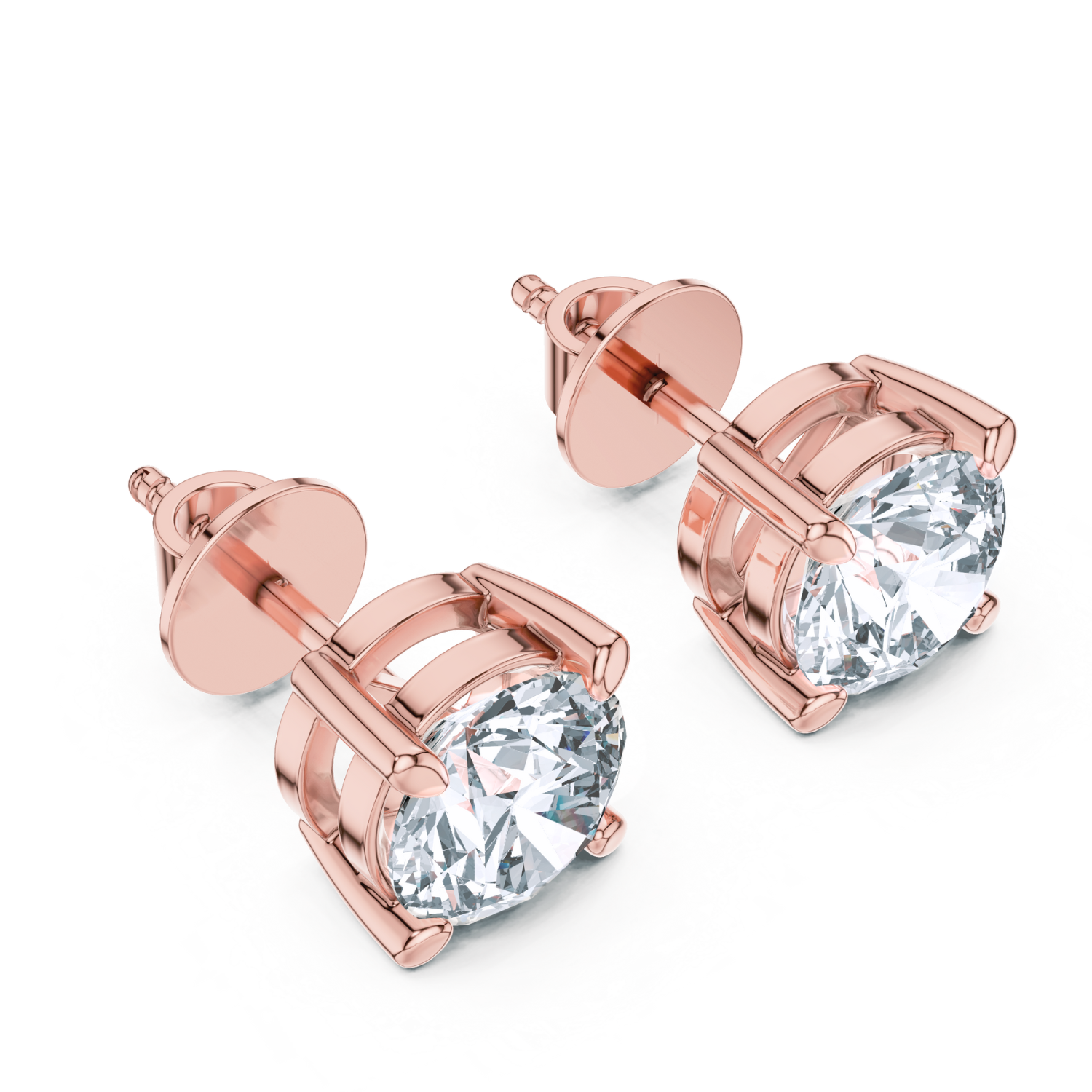 Blush Brilliance Diamond Studs