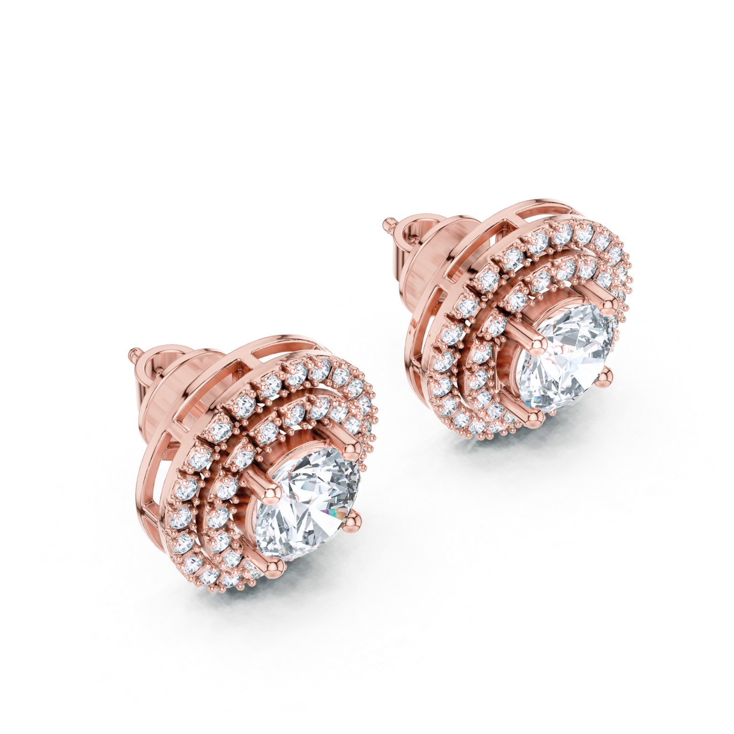 Royal Radiance Diamond Studs