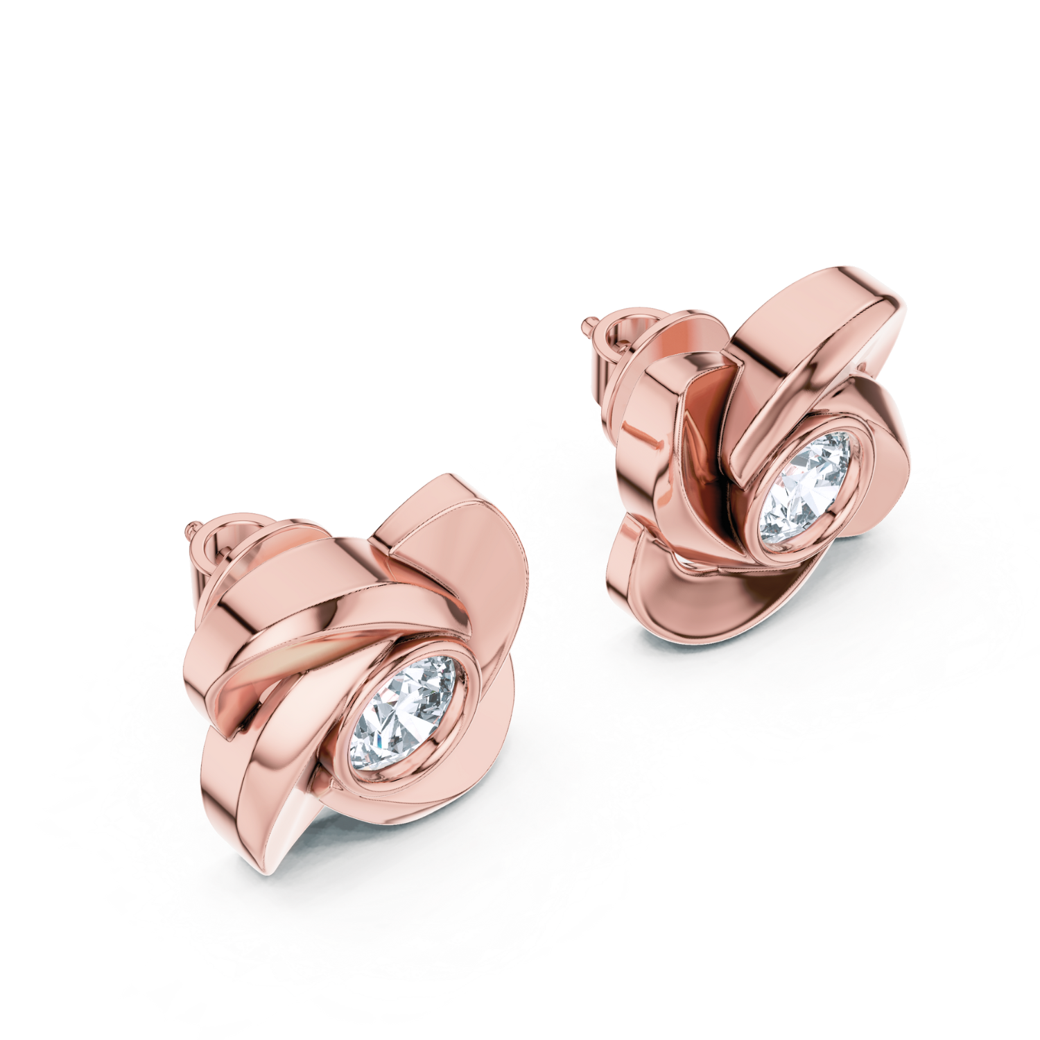 Petal Bloom Diamond Studs