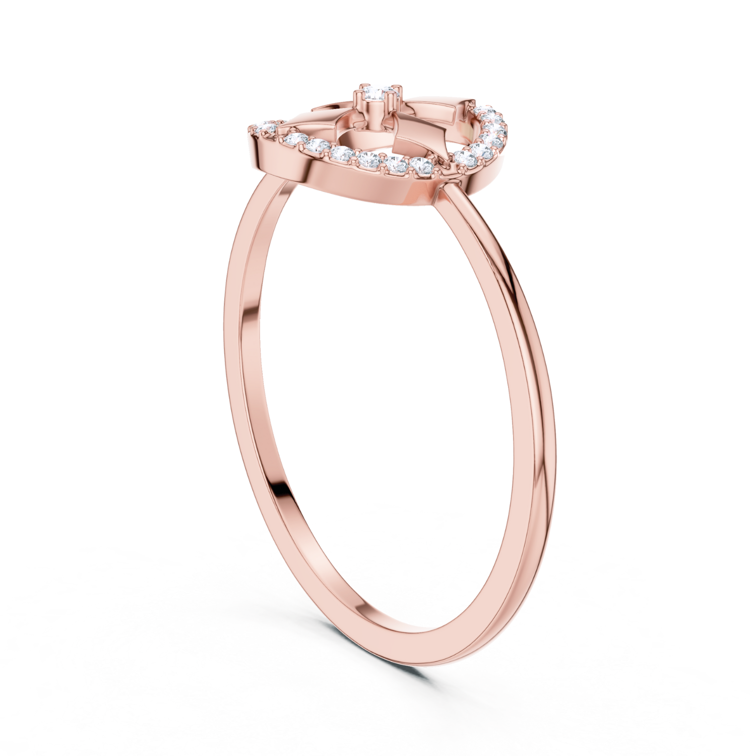 Celestial Radiance Diamond Ring