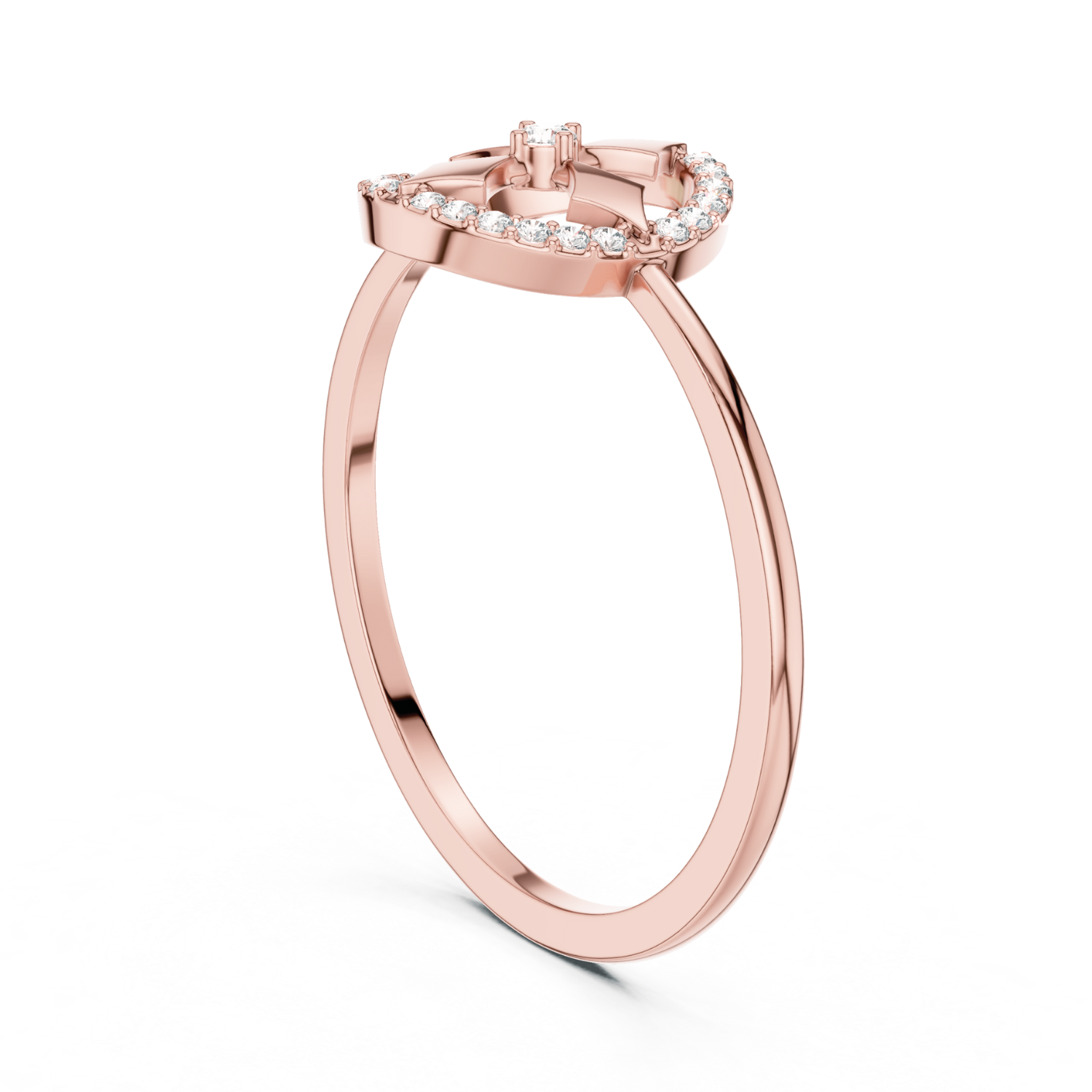 Celestial Radiance Diamond Ring