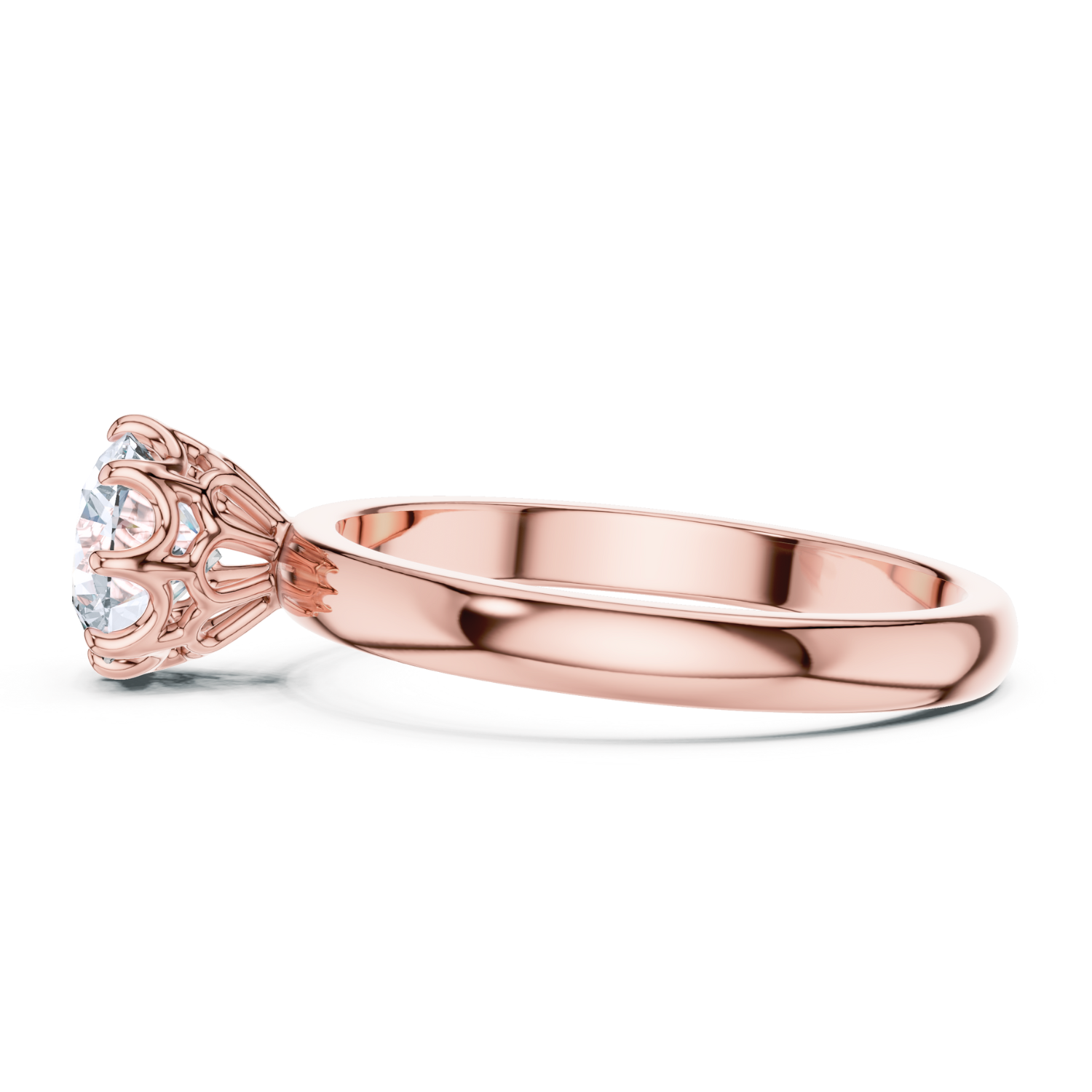 Radiance Solitaire Diamond Ring