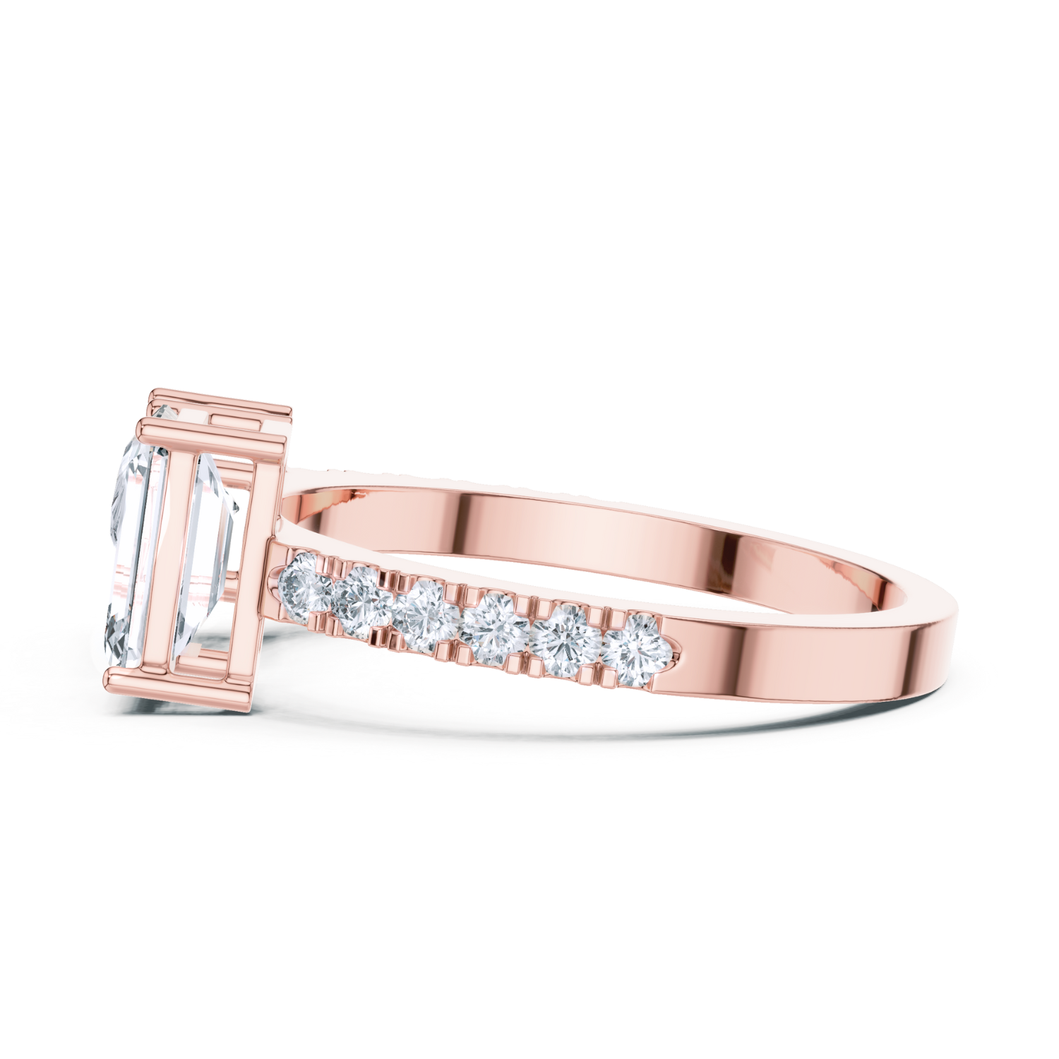 Dual-Cut Diamond Ring