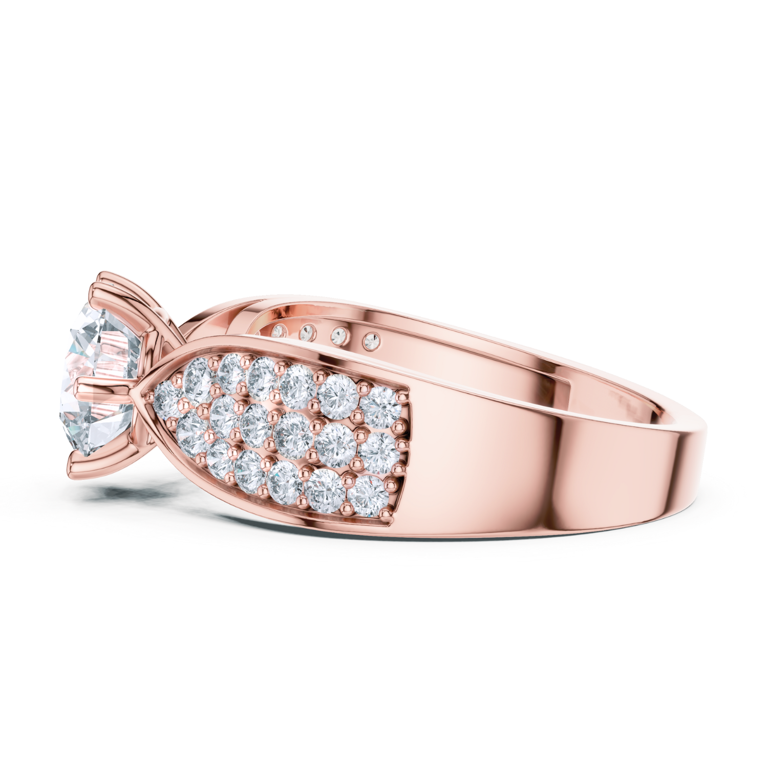 Pave Diamond Ring