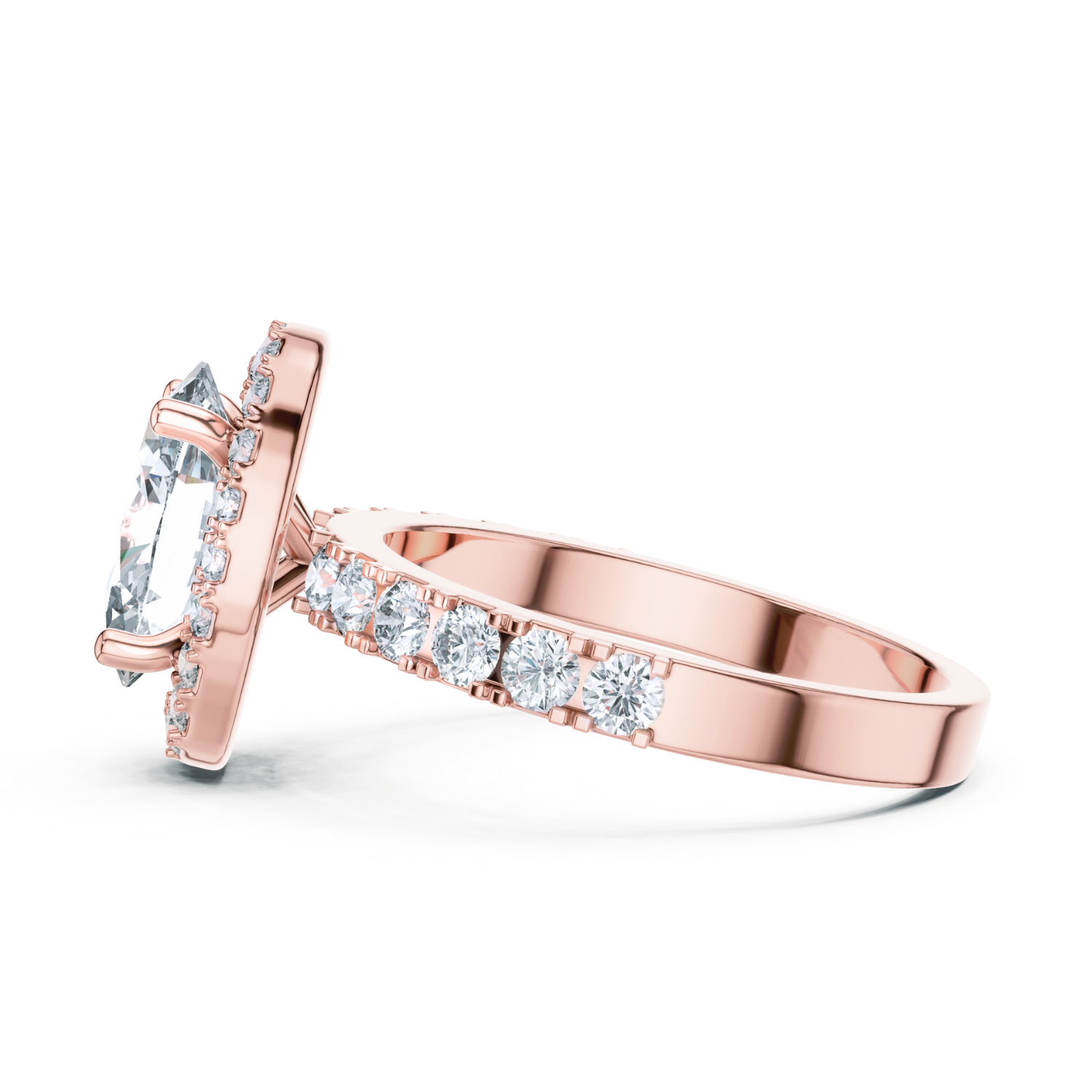 Gilded Grace Halo Ring