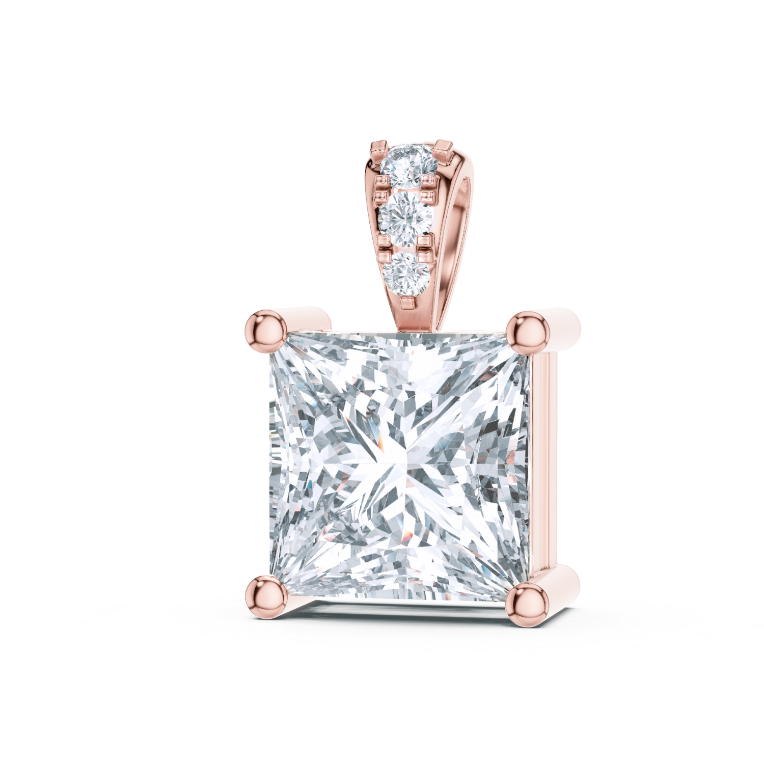 Regal Princess Solitaire Pendant