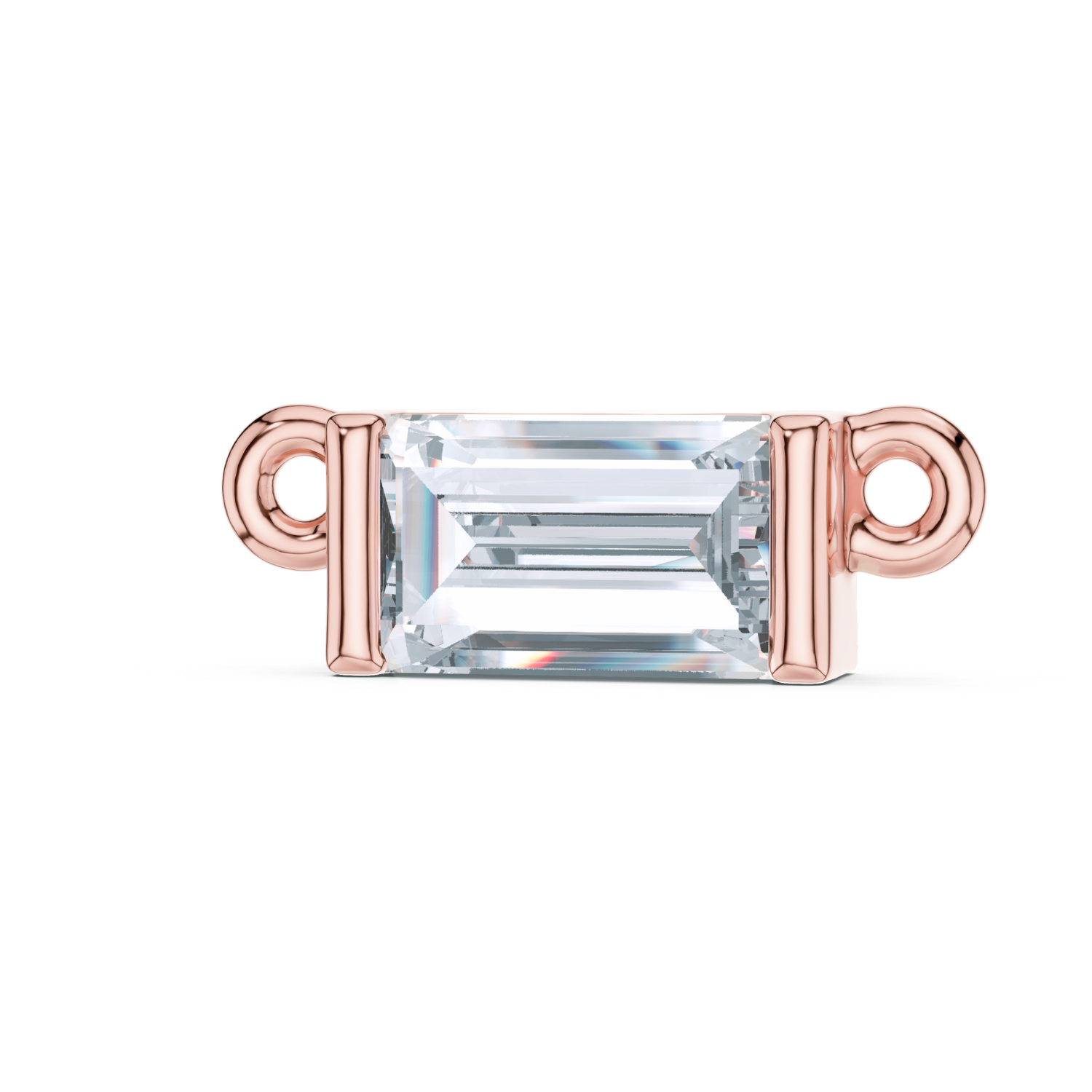 Sleek Bar Diamond Pendant