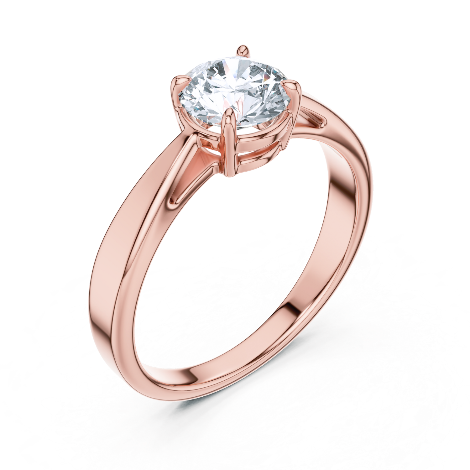 Elegant Solitaire Diamond Ring