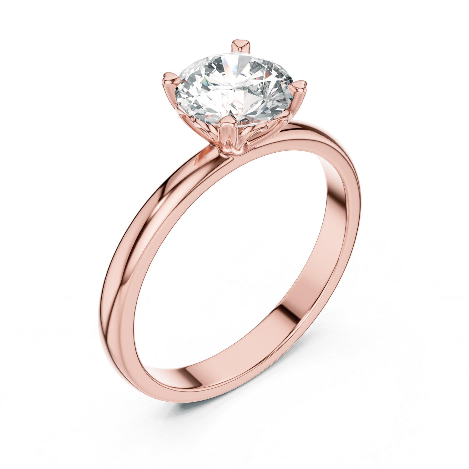 Bloom Solitaire Ring