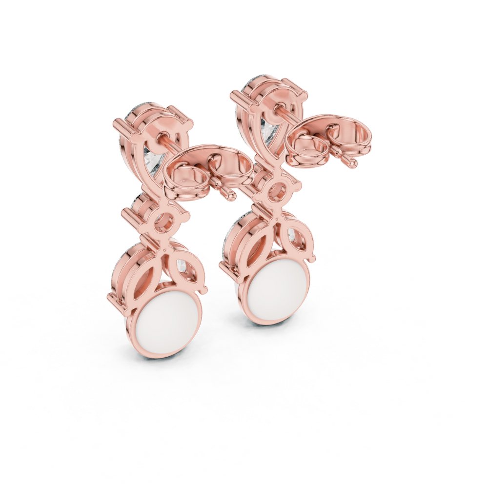 Radiant Teardrop Elegance Earrings