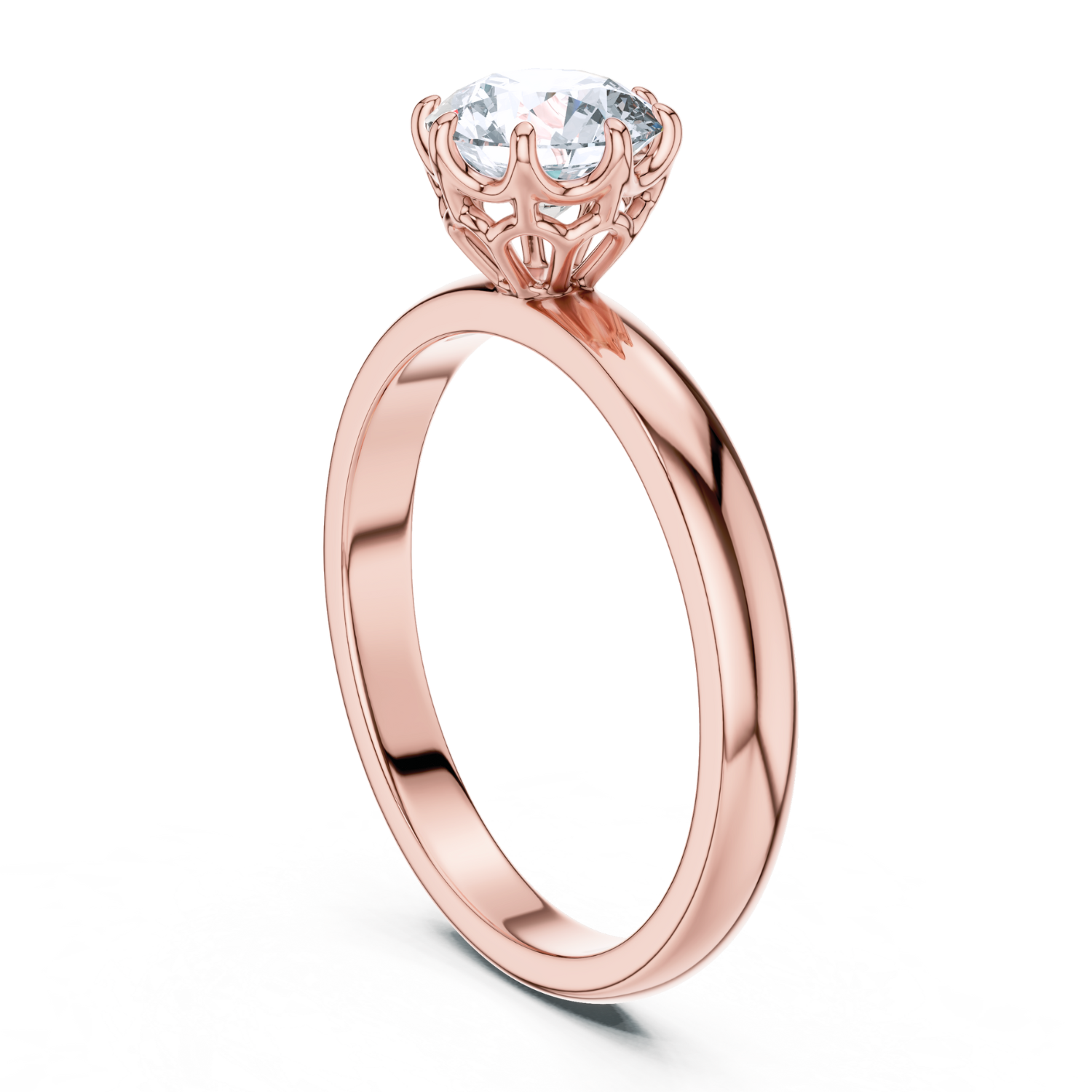 Radiance Solitaire Diamond Ring