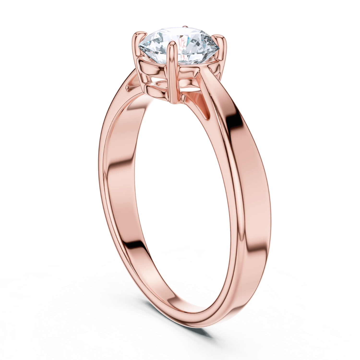 Elegant Solitaire Diamond Ring