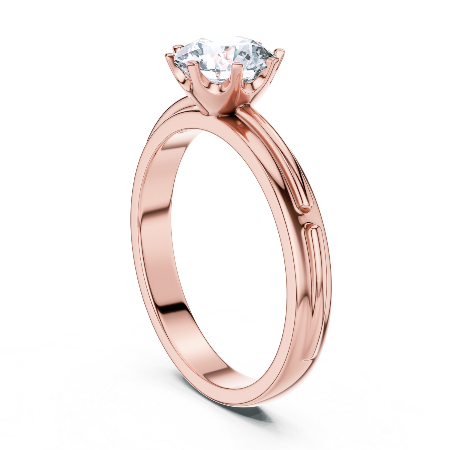Classic Elegance 8-Prong Solitaire Ring