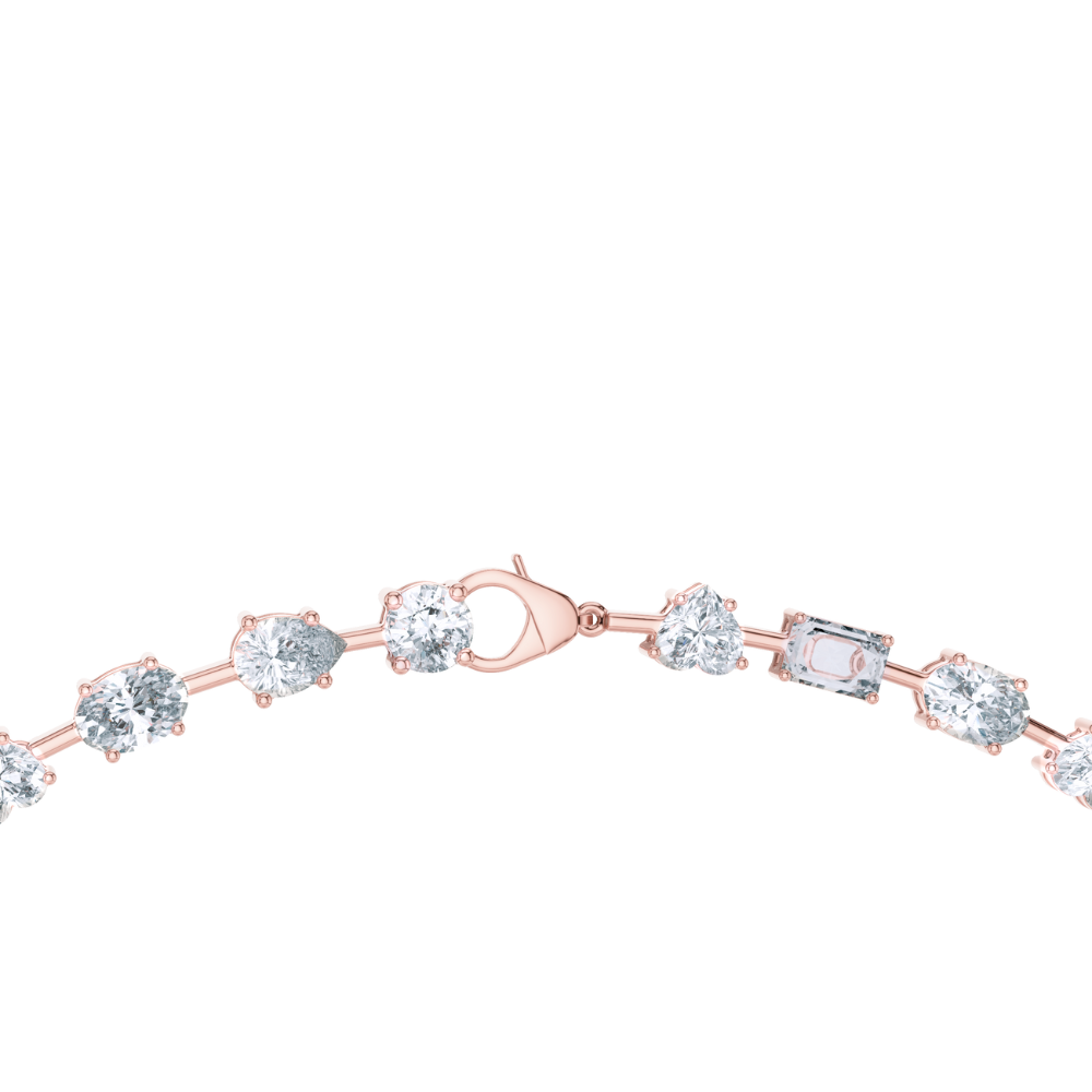Radiant Harmony Tennis Necklace