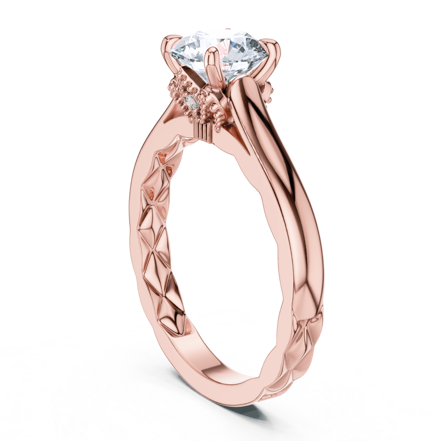 Vintage-Inspired Solitaire Ring