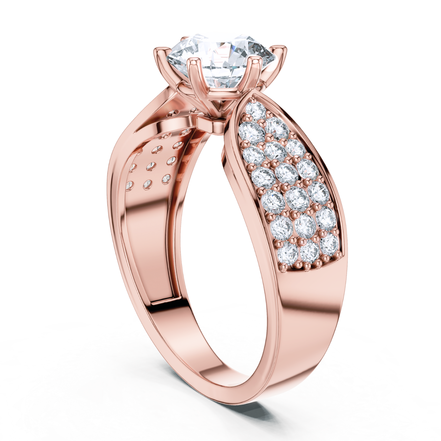 Pave Diamond Ring