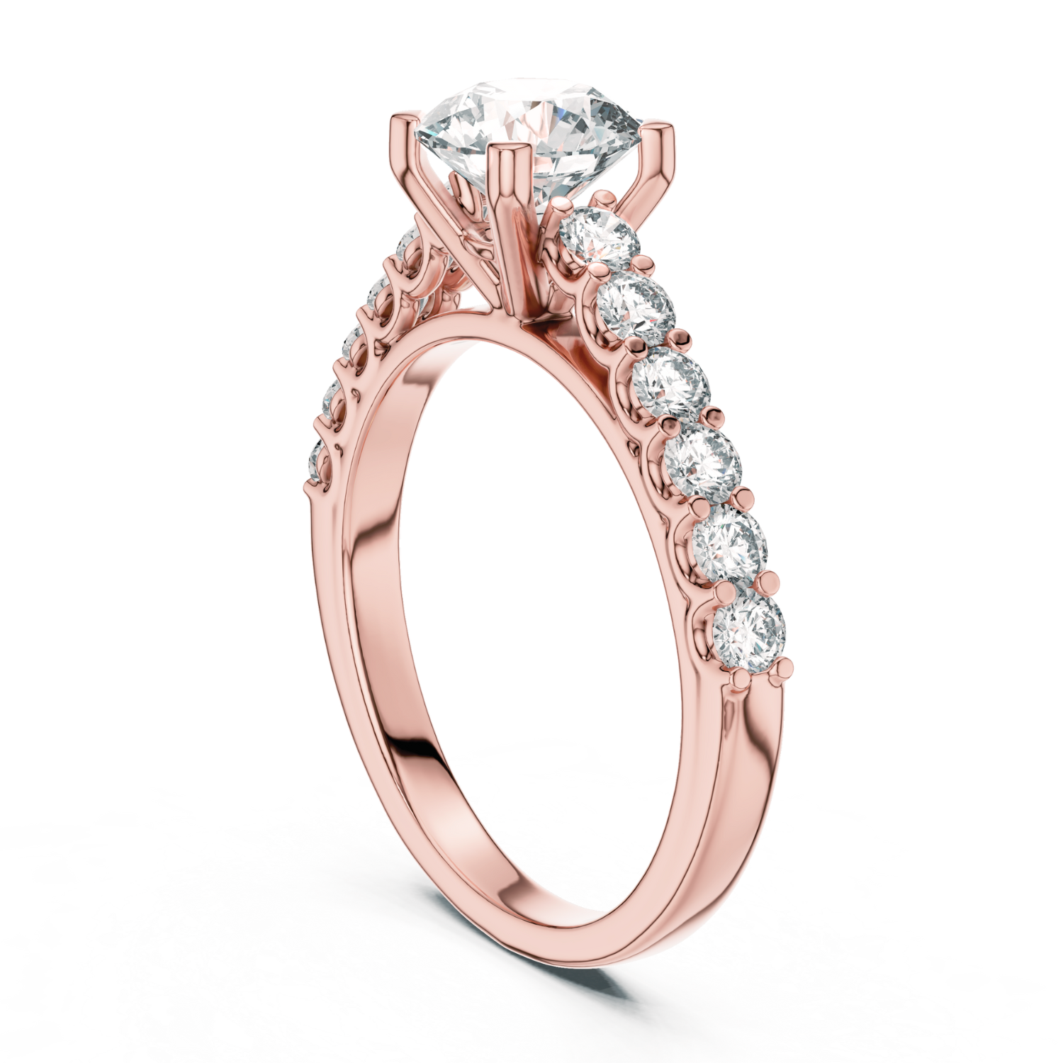 Classic Pave Diamond Ring