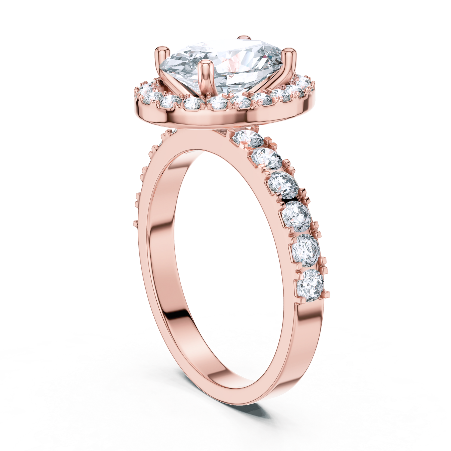 Gilded Grace Halo Ring