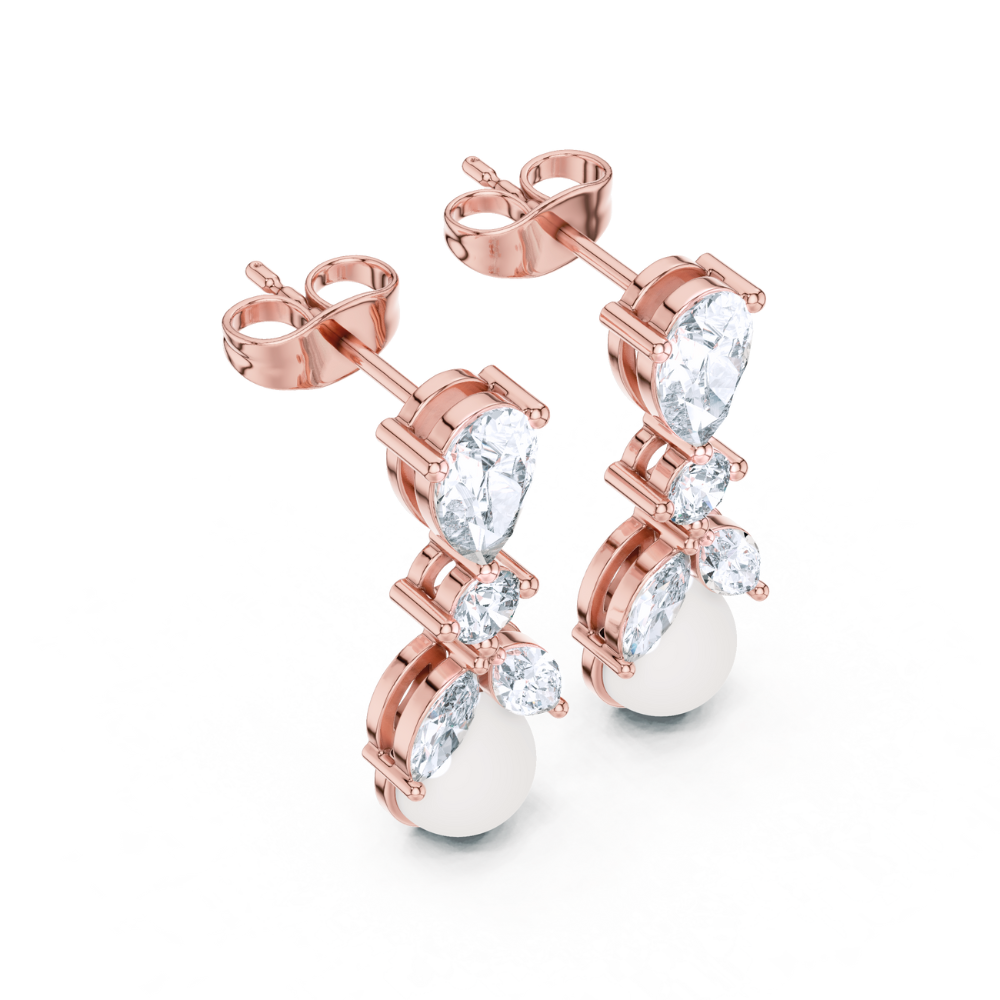 Radiant Teardrop Elegance Earrings